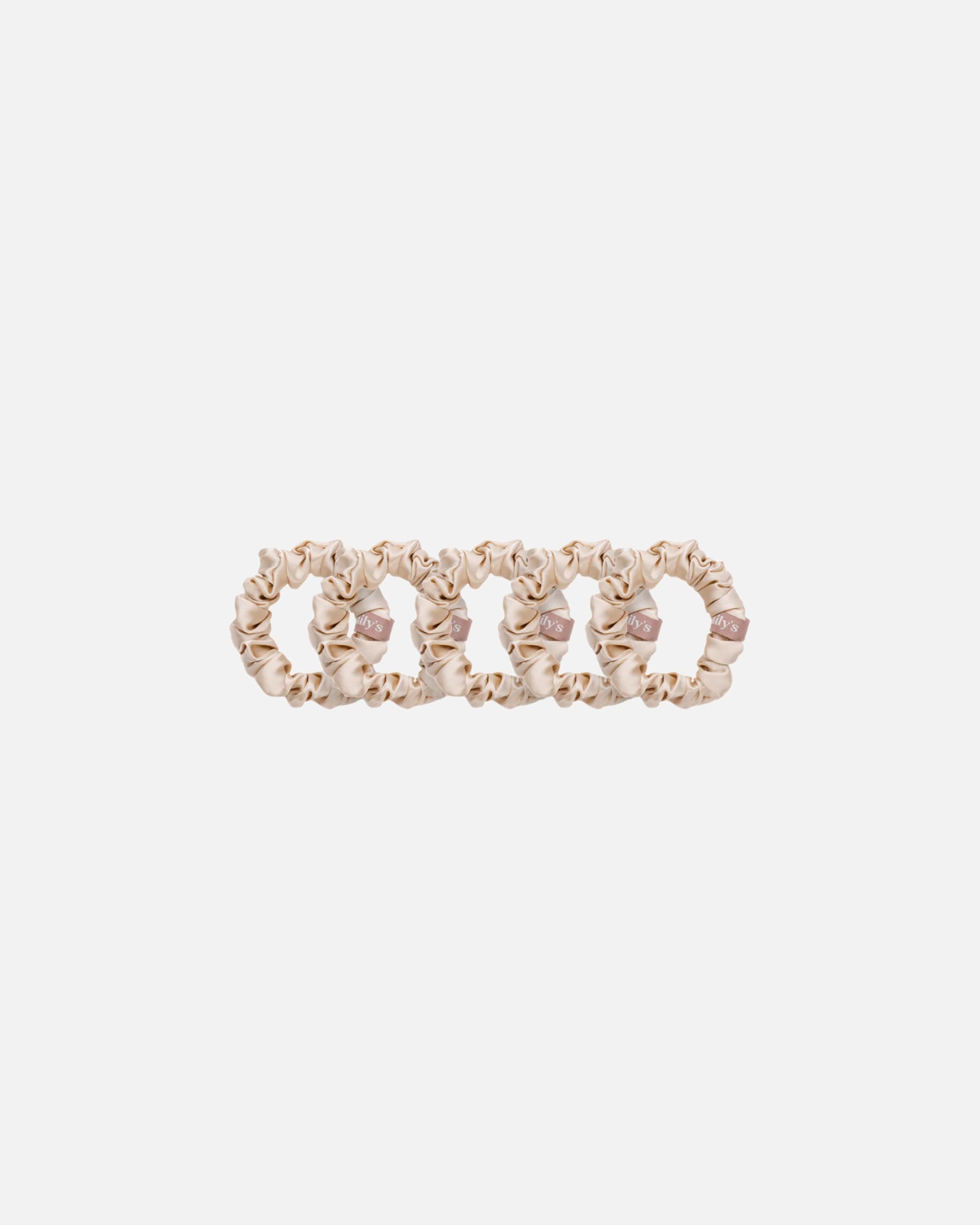 Élastique pour Femme Emily's Pillow Default Brand Line Pack de 5 chouchous - Le Petit Champagne