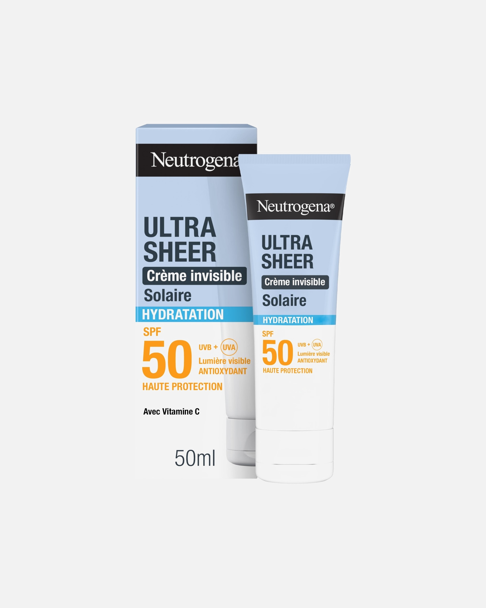 Crème solaire pour Unisexe Neutrogena Ultra Sheer Invisible SPF50 50 ml