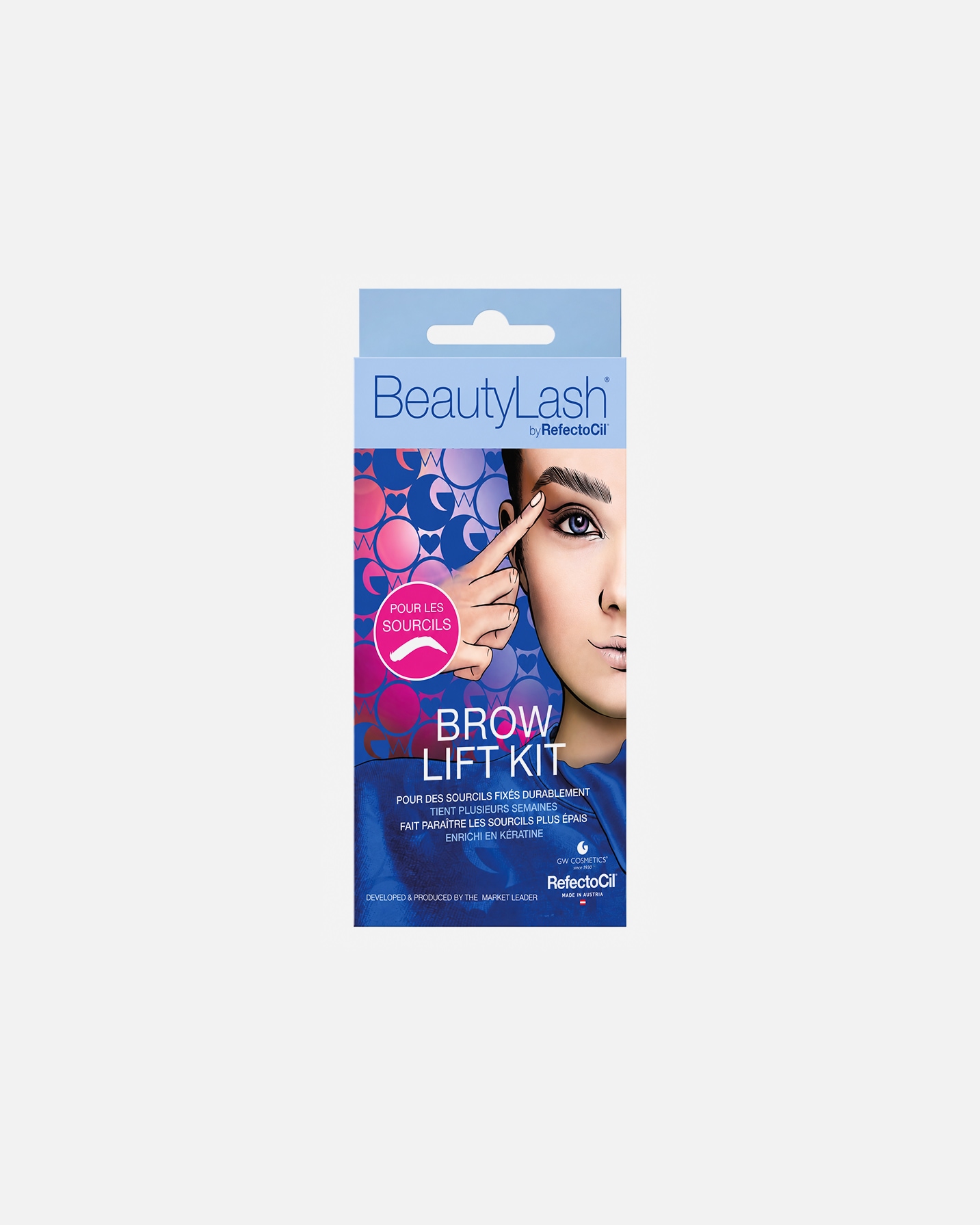 Coffret de maquillage pour les sourcils pour Unisexe BeautyLash Brow Lift Kit 1 unité