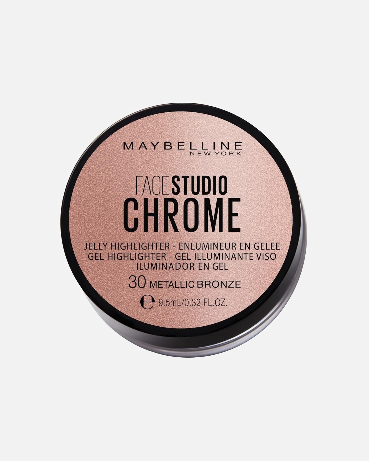 Illuminateur de teint pour Unisexe Maybelline Facestudio Chrome Jelly 30 - BRONZE