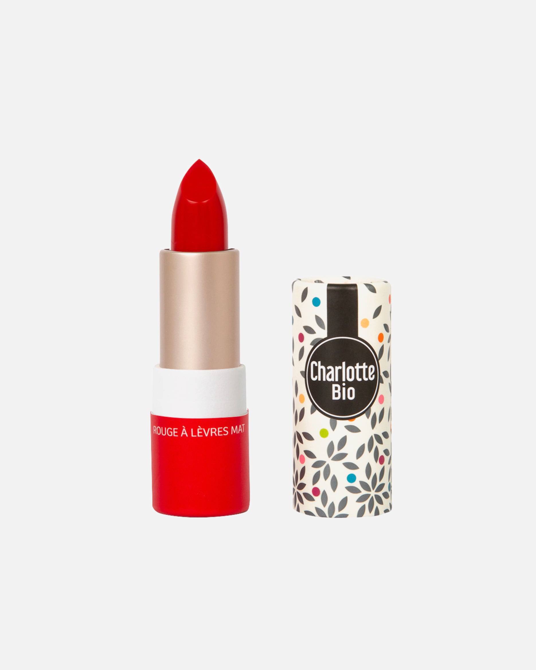 Rouge à lèvres pour Unisexe Charlotte Bio Rouge à lèvres mat Le Vrai Rouge