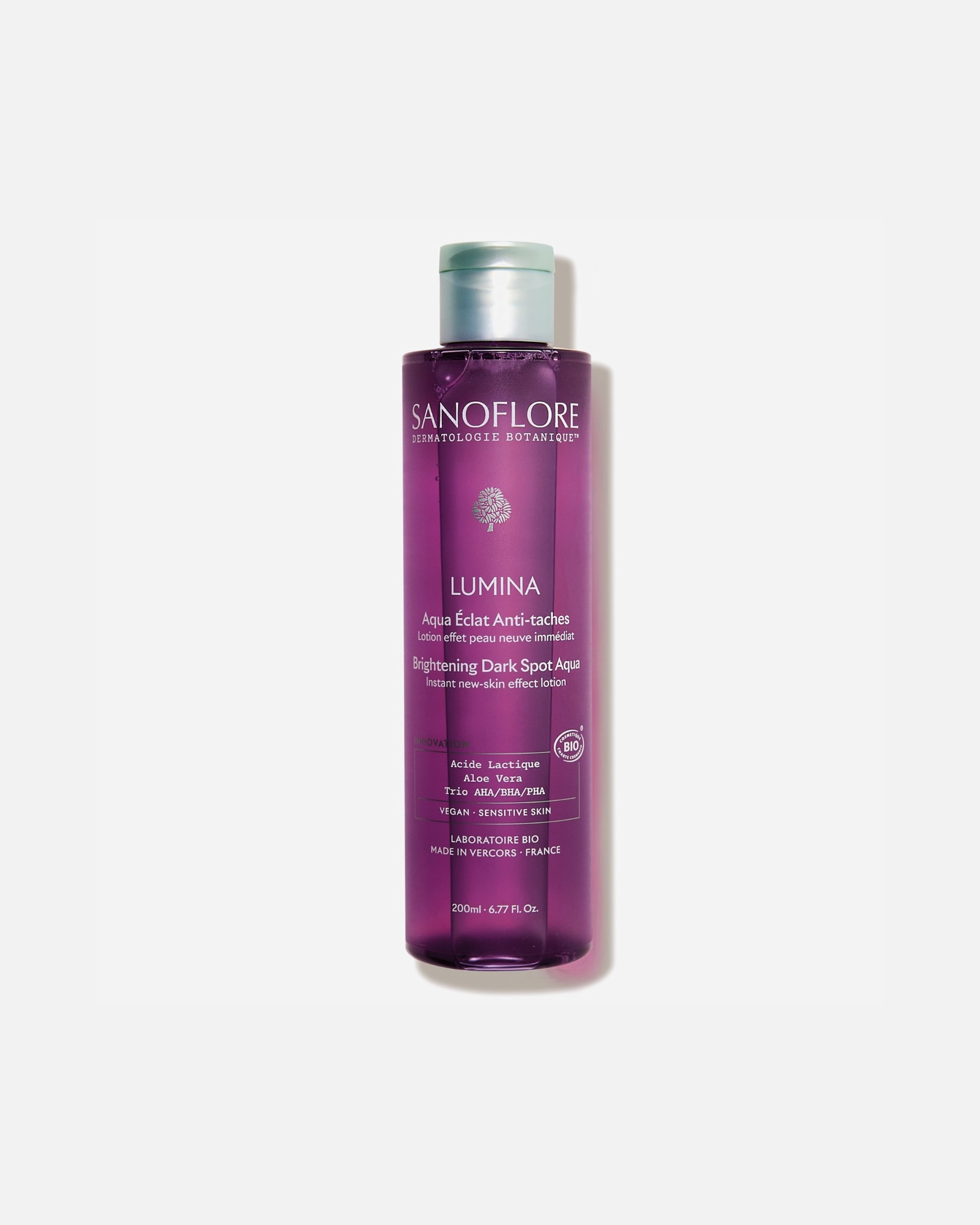 Lotion visage pour Unisexe Sanoflore Lumina Aqua eclat anti-taches 200 ml