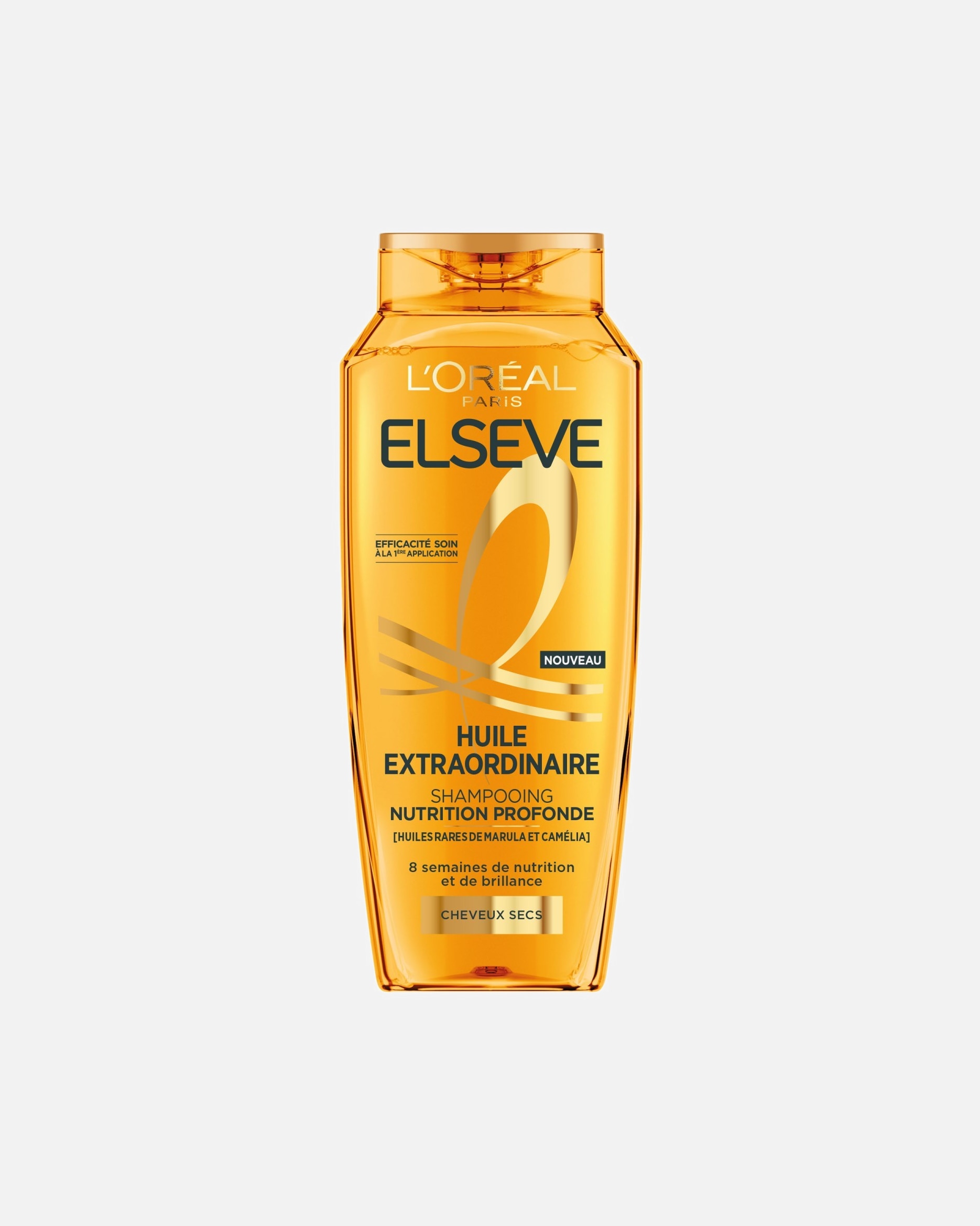 Shampooing pour Unisexe L’Oréal Paris Elseve Huile Extraordinaire enrichi en Huiles Rares de Marula et Camélia 250 ml