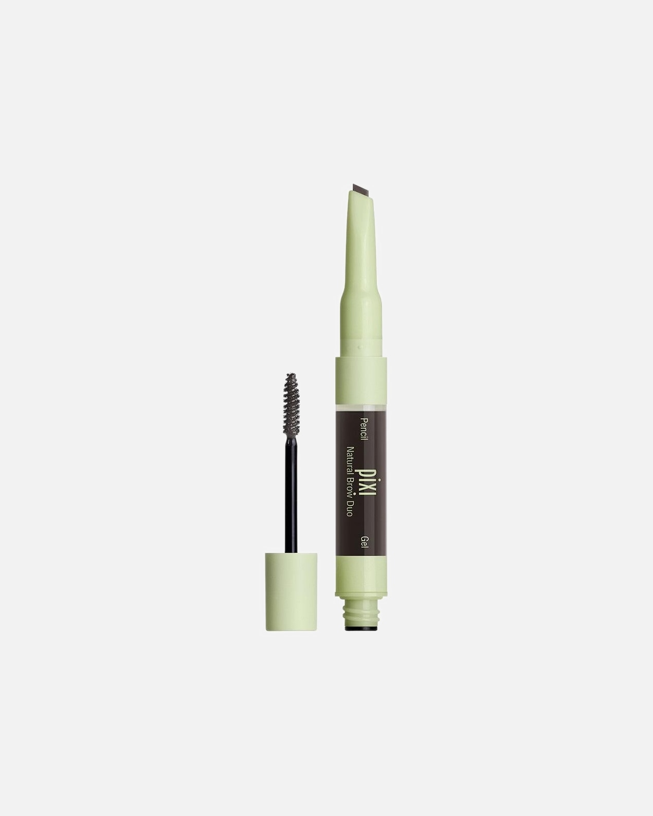 Crayon à sourcils pour Unisexe Pixi Natural Brow Duo Soft Black