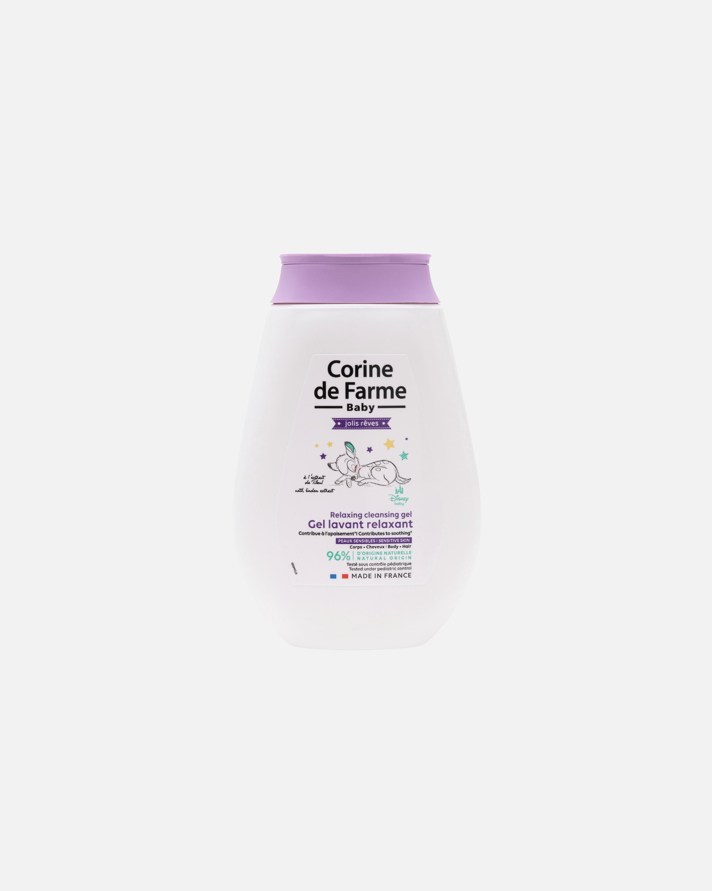 Soin bébé pour le bain pour Unisexe CORINE DE FARME Gel lavant relaxant 250 ml