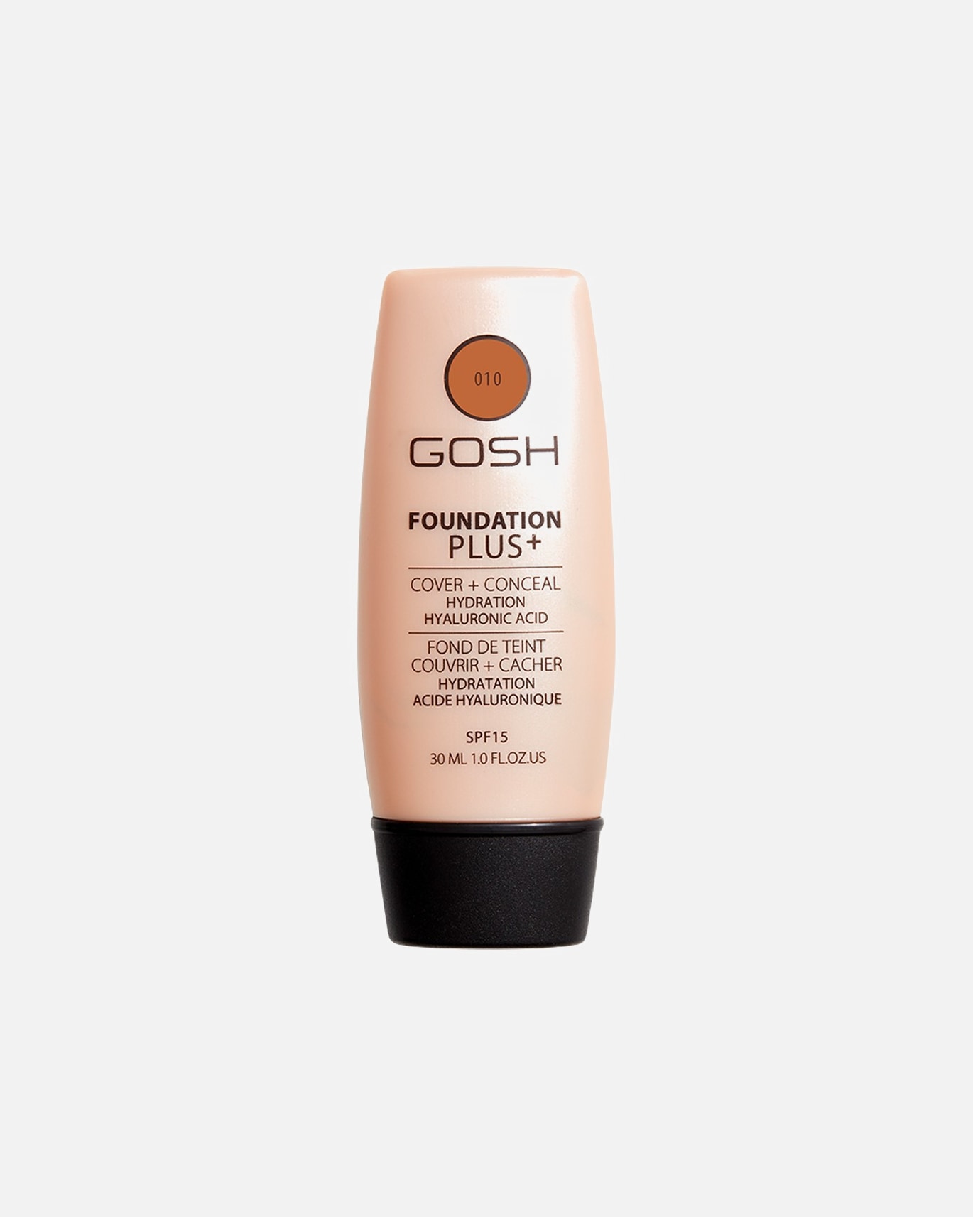 Fond de teint pour Unisexe Gosh Copenhagen Foundation Plus+ 010 Tan