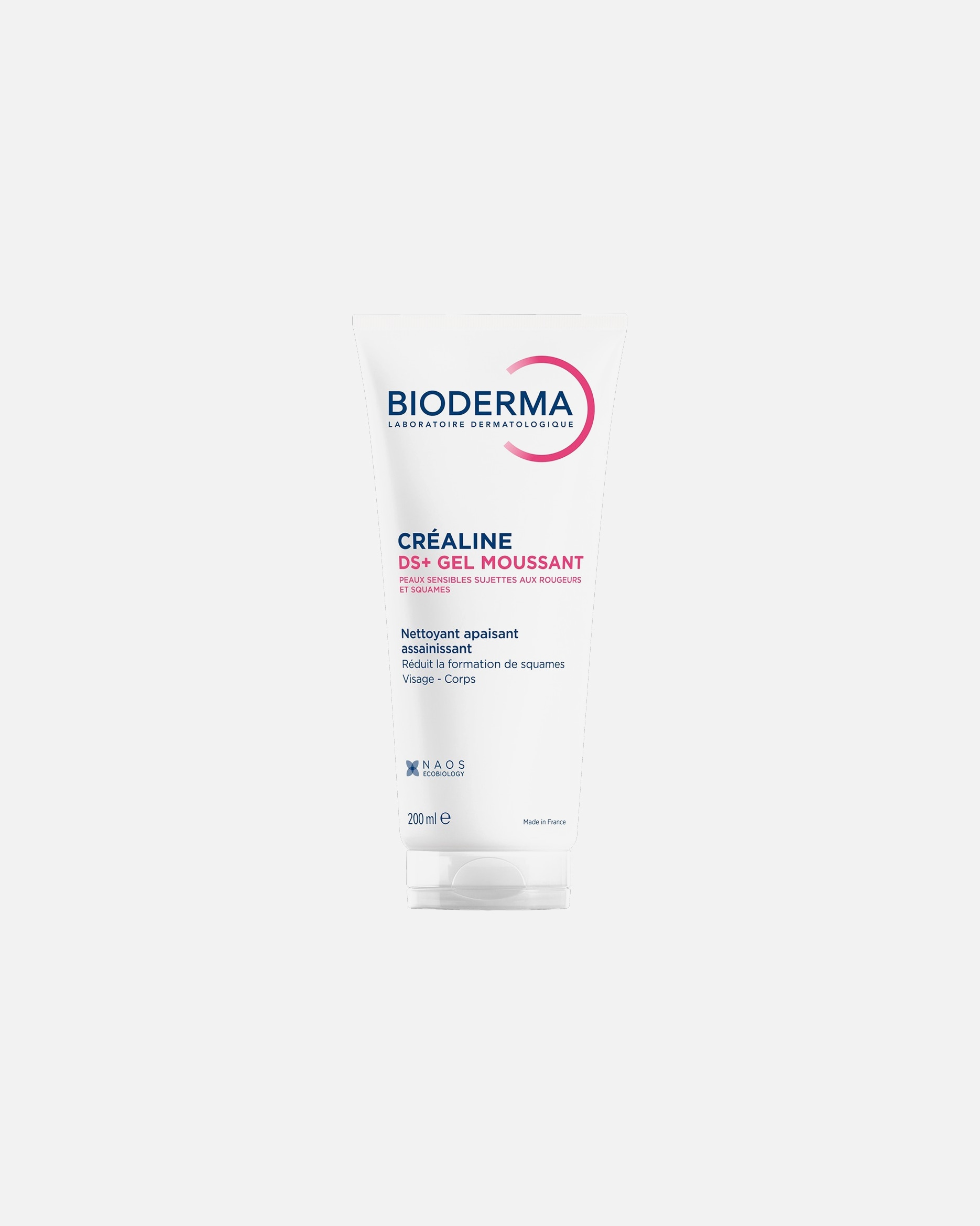 Gel nettoyant pour Unisexe Bioderma Crealine DS+ Gel moussant 200 ml