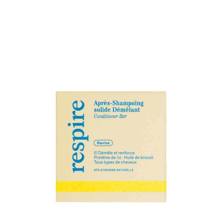 Respire - Après-Shampooing solide Démêlant Après-shampoing 50 g unisex