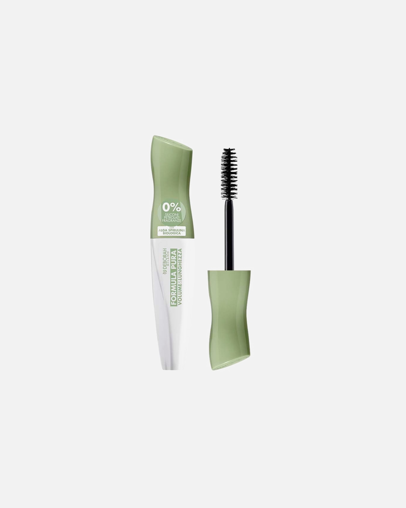 Mascara pour Unisexe Deborah Milano Formule Pure - Volume & longueur Black