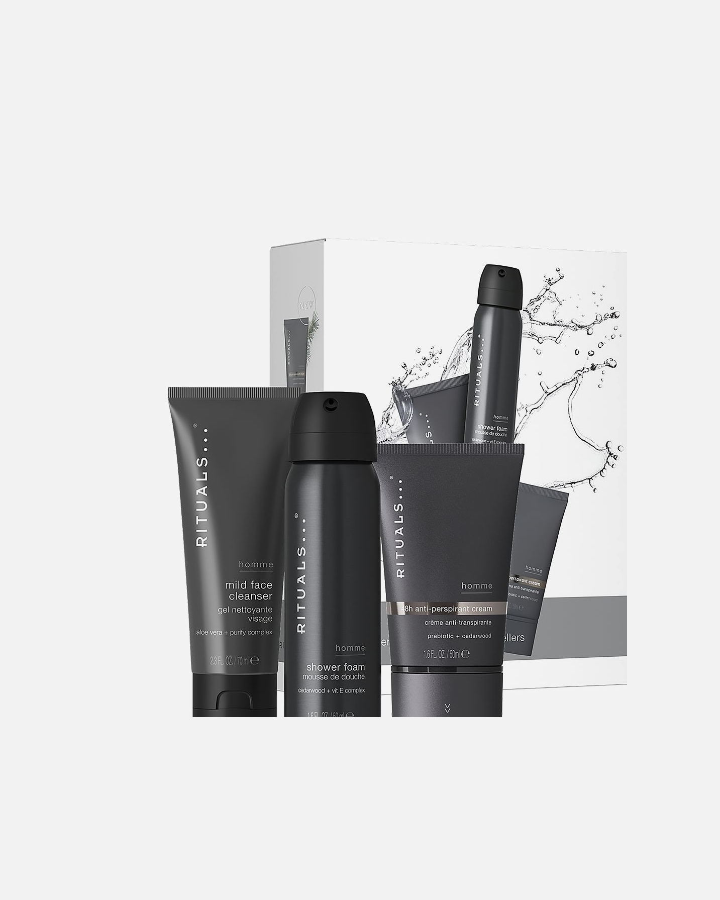 Coffret soin corps pour Homme Rituals Homme Collection Trial 1 unité