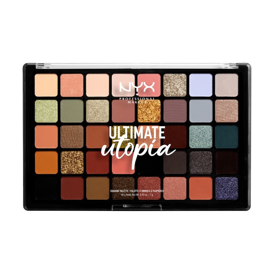 NYX Professional Makeup - Pride Makeup Ultimate Utopia - 40 Teintes Palettes et coffrets 40 g Noir unisex