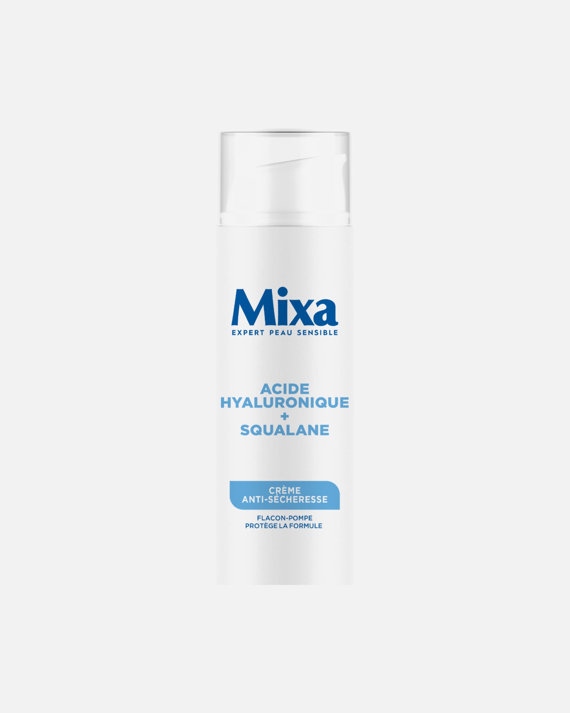 Crème de Jour pour Unisexe Mixa Crème à l'Acide Hyaluronique et au Squalane 50 ml