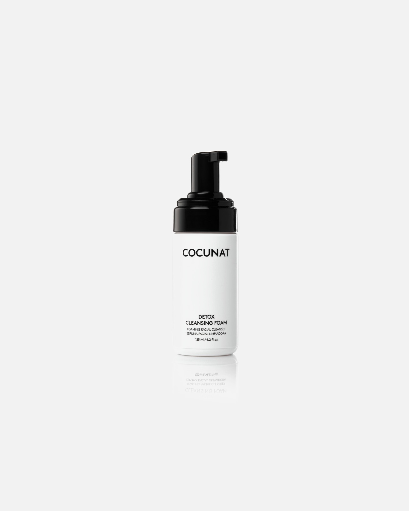Mousse nettoyante visage pour Unisexe Cocunat DETOX CLEANSING FOAM 125 ml
