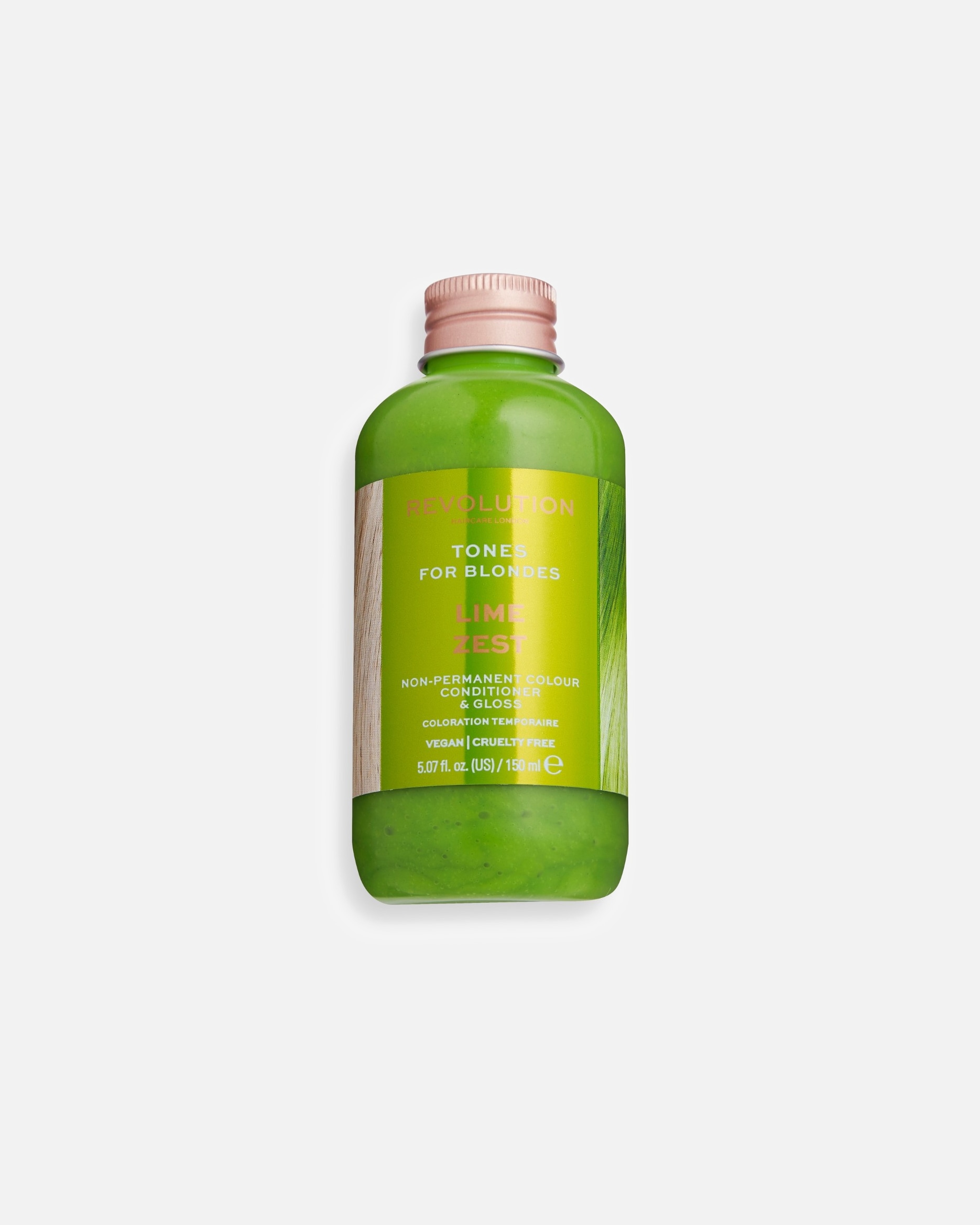 Coloration cheveux pour Unisexe Revolution Hair Tones for Blondes Vert citron