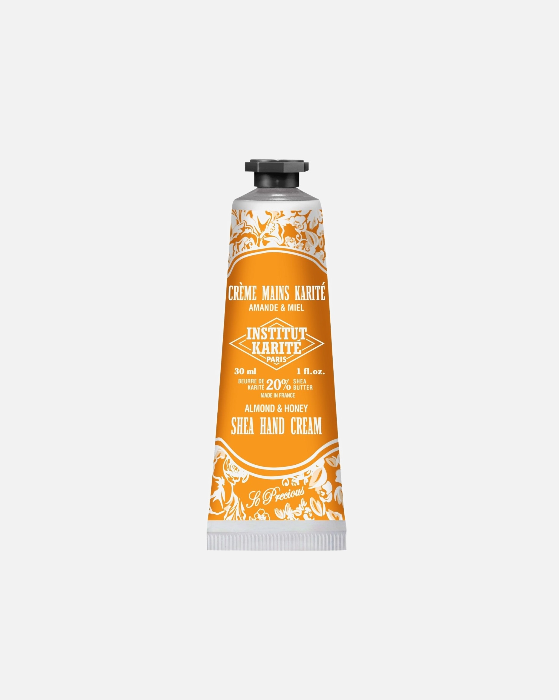 Crème pour les mains pour Unisexe Institut Karité Paris So Precious Amande &Miel avec étui Tube seul - 30 ml