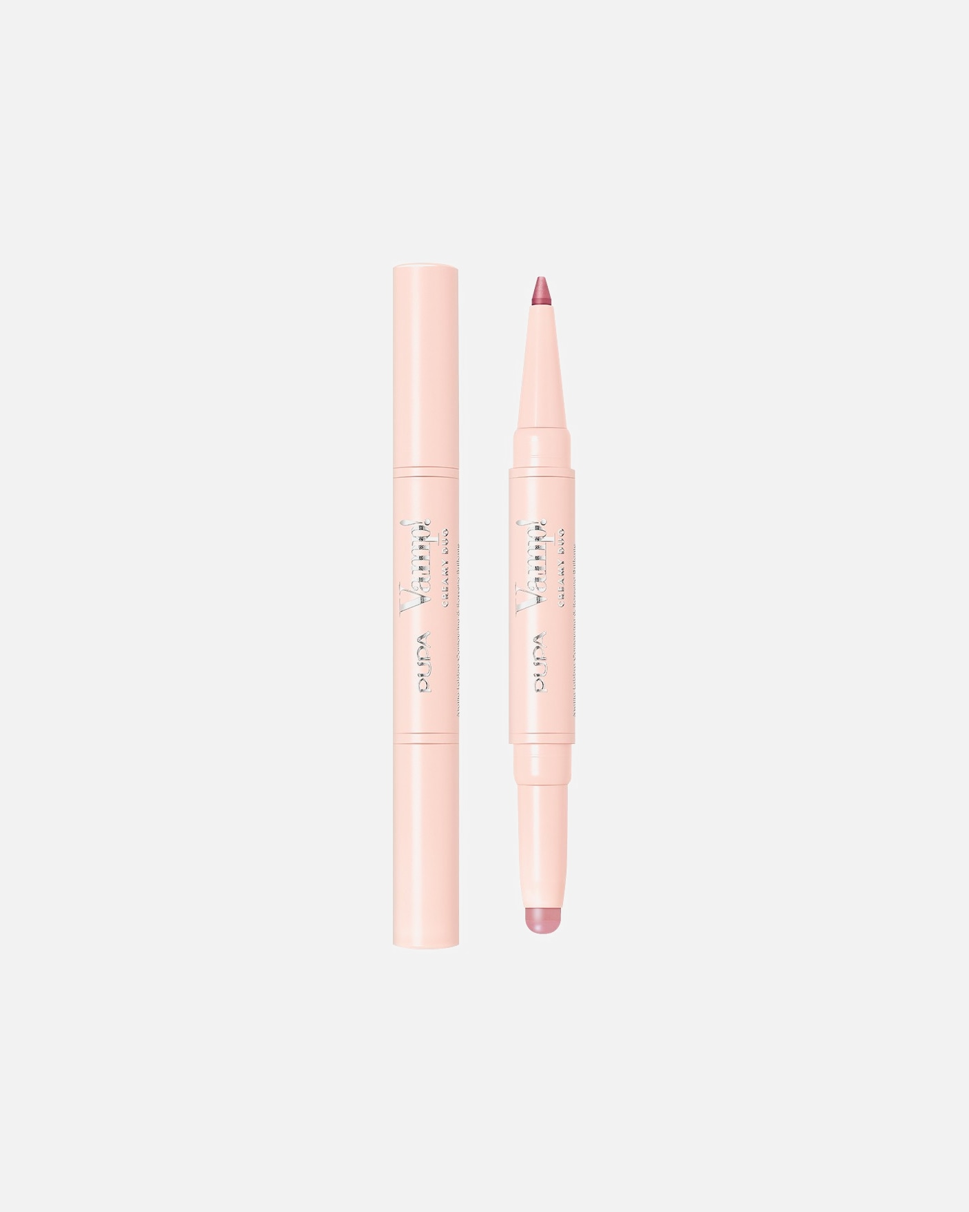 Crayon à lèvres pour Unisexe PUPA Milano VAMP! CREAMY DUO VIBRANT ROSE