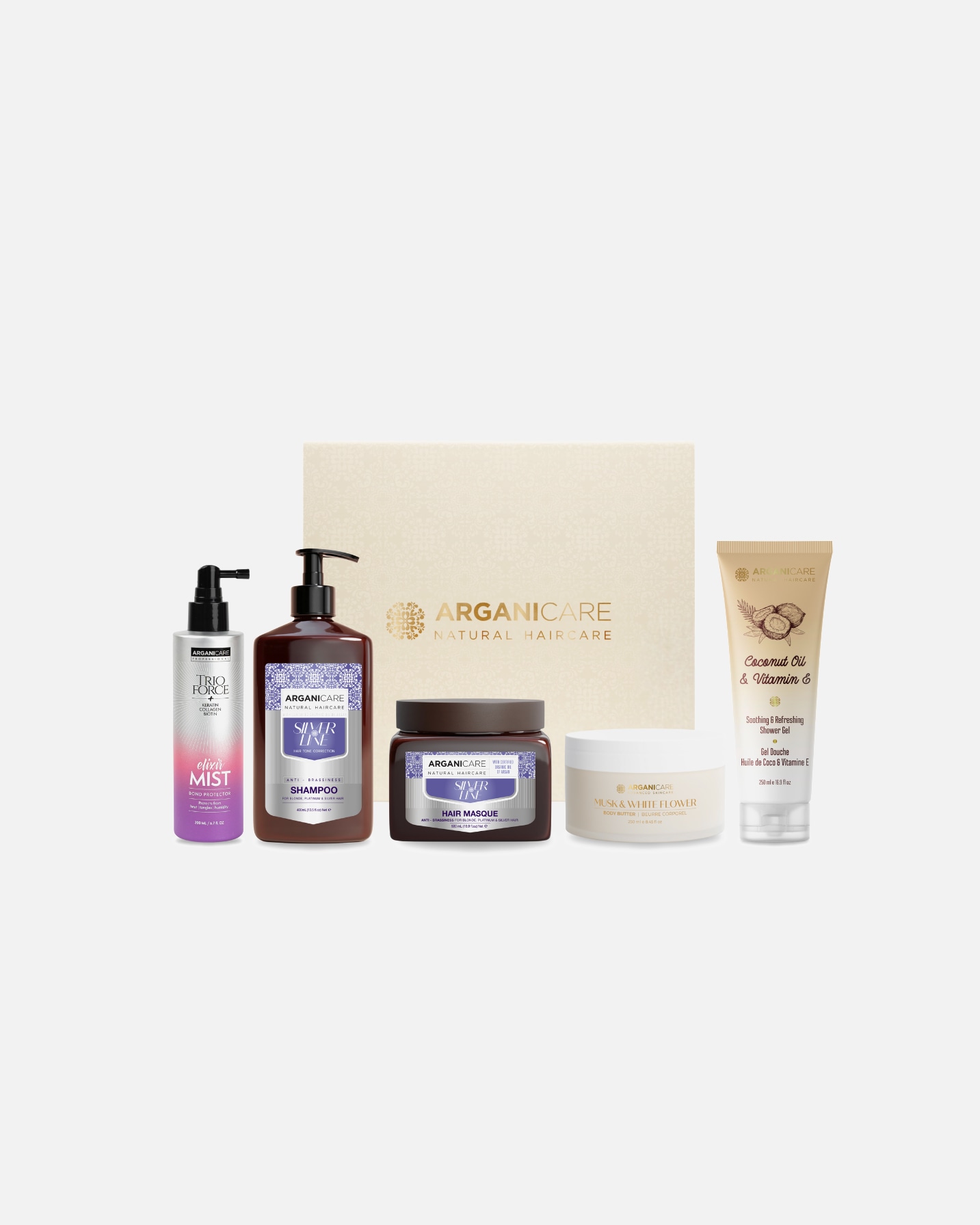 Coffret soin cheveux pour Femme Arganicare Blond sublime 1 unité