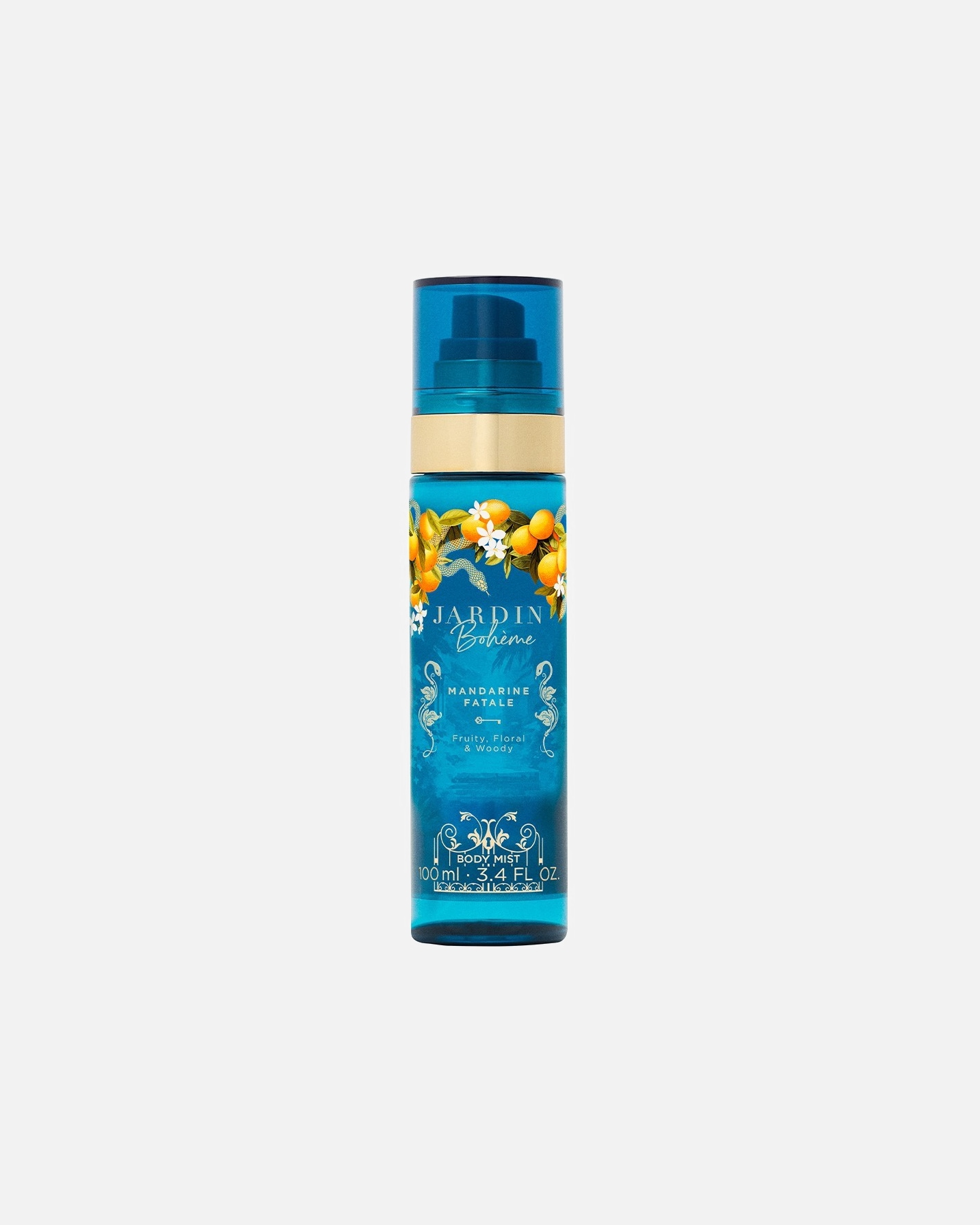 Spray pour le corps pour Unisexe Jardin Bohème Fruit Collection Brume Mandarine Fatale 100 ml