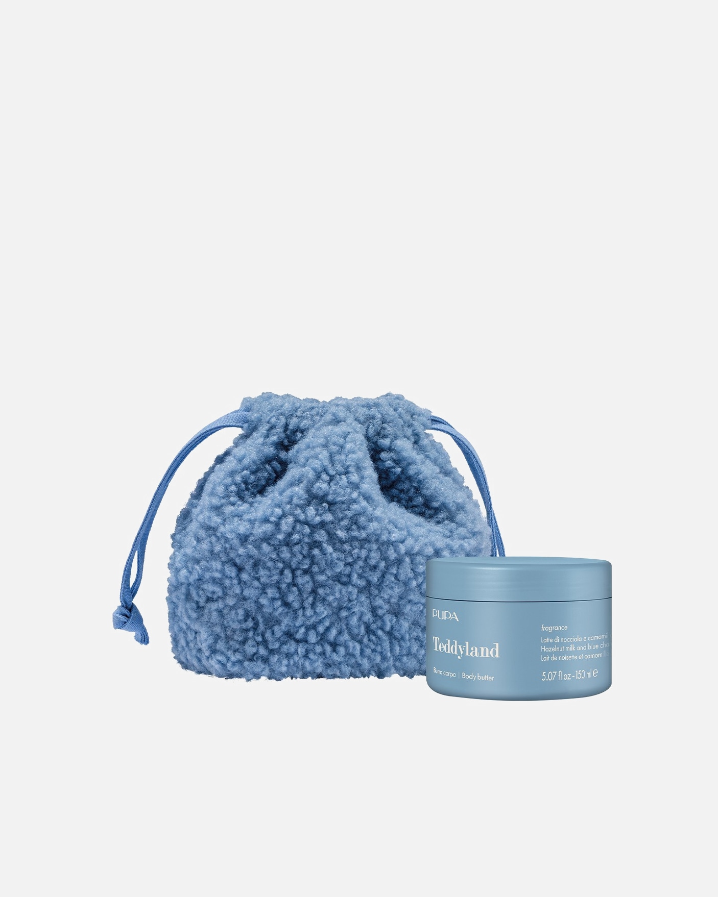 Baume pour le corps pour Femme PUPA Milano Teddyland 004 - LATTE DI NOCCIOLA E CAMOMILLA BLU