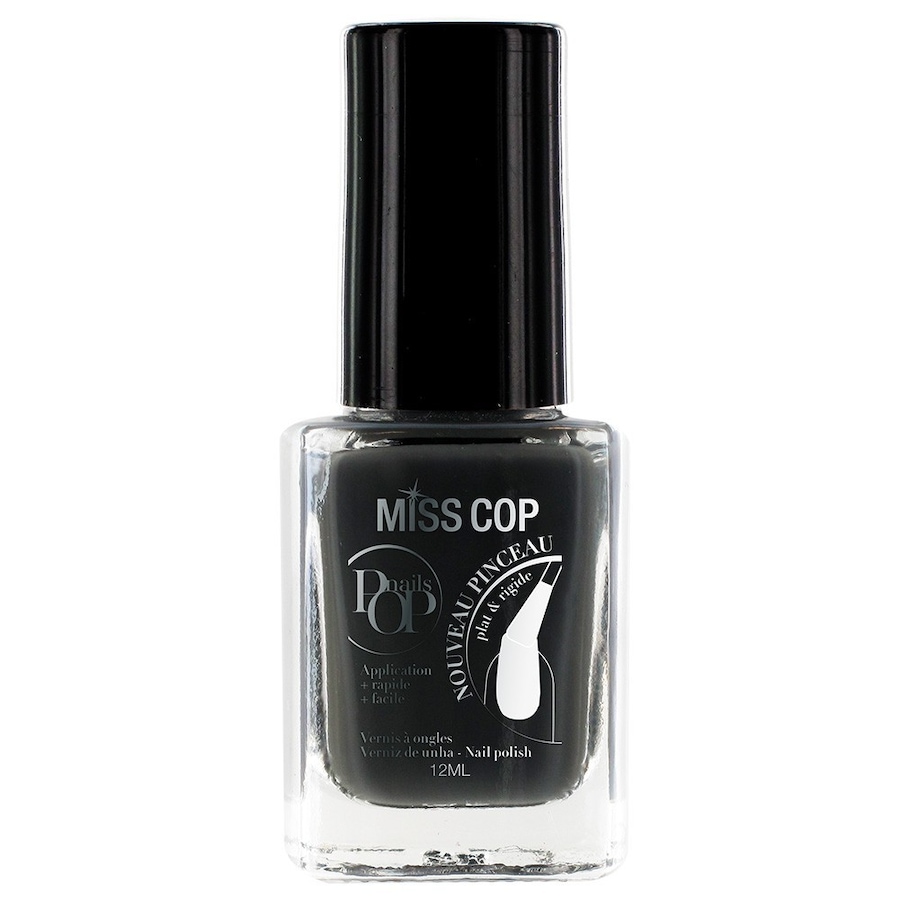 Miss Cop - Pop Nails Vernis à ongles 12 ml Noir unisex