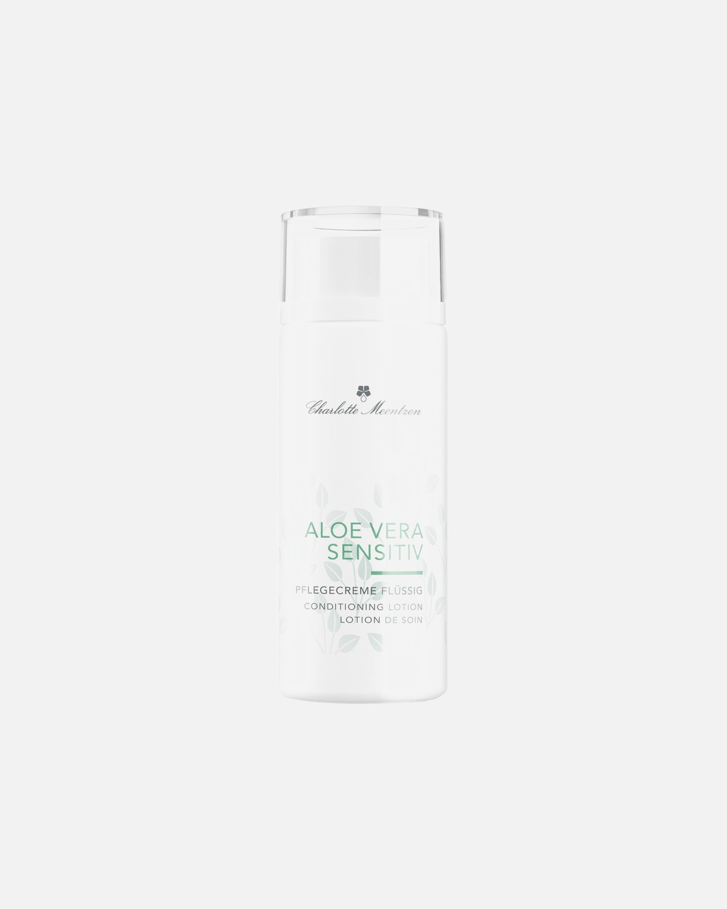 Crème visage pour Unisexe Charlotte Meentzen Aloe Vera Sensitiv Crème de soin liquide Crème de soin liquide