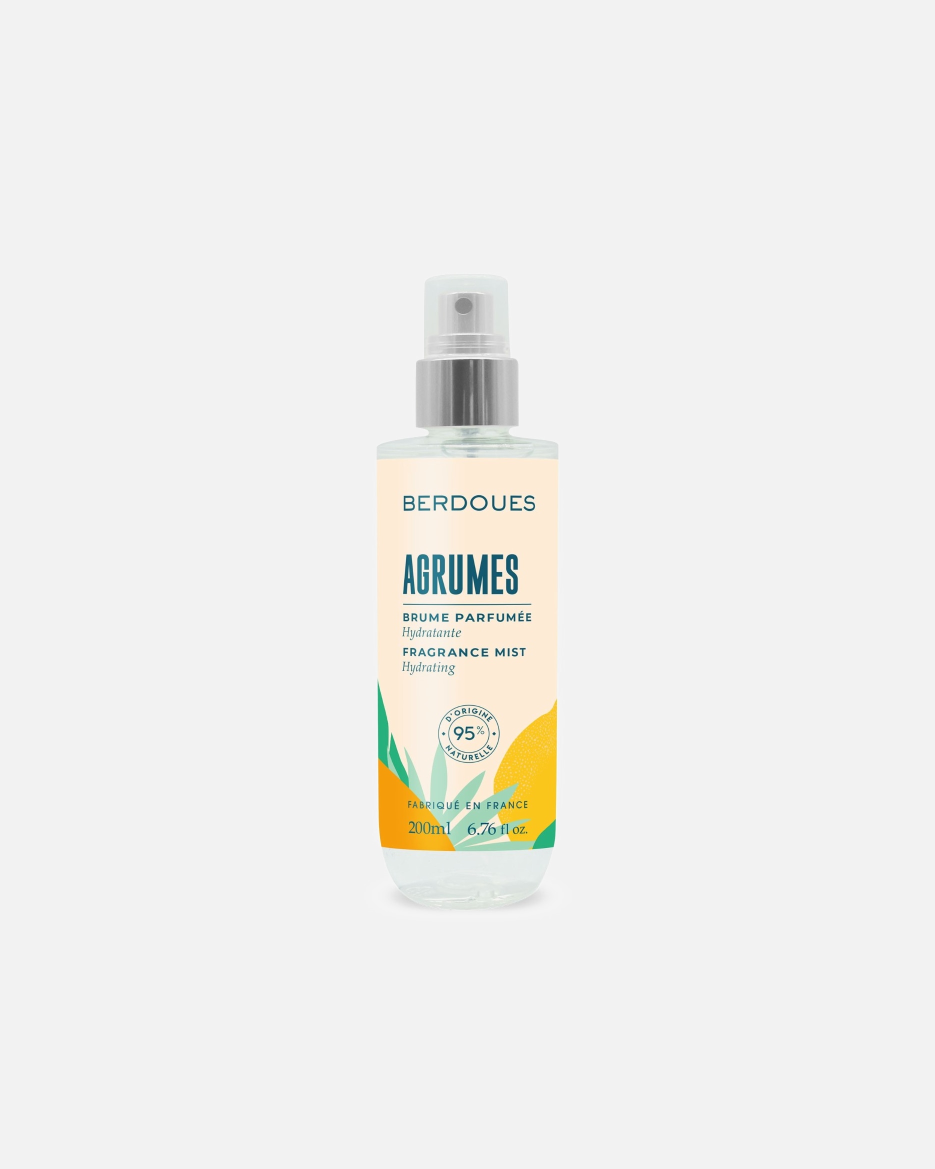 Spray pour le corps pour Femme Berdoues Brume parfumée Agrumes 200 ml