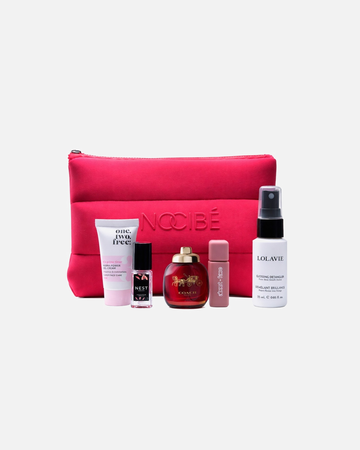 Trousse et ses minis produits exclusifs