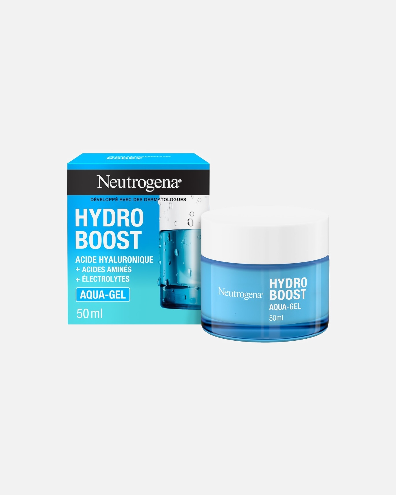 Crème visage pour Unisexe Neutrogena Crème Visage Hydratante Aqua-Gel 50 ml