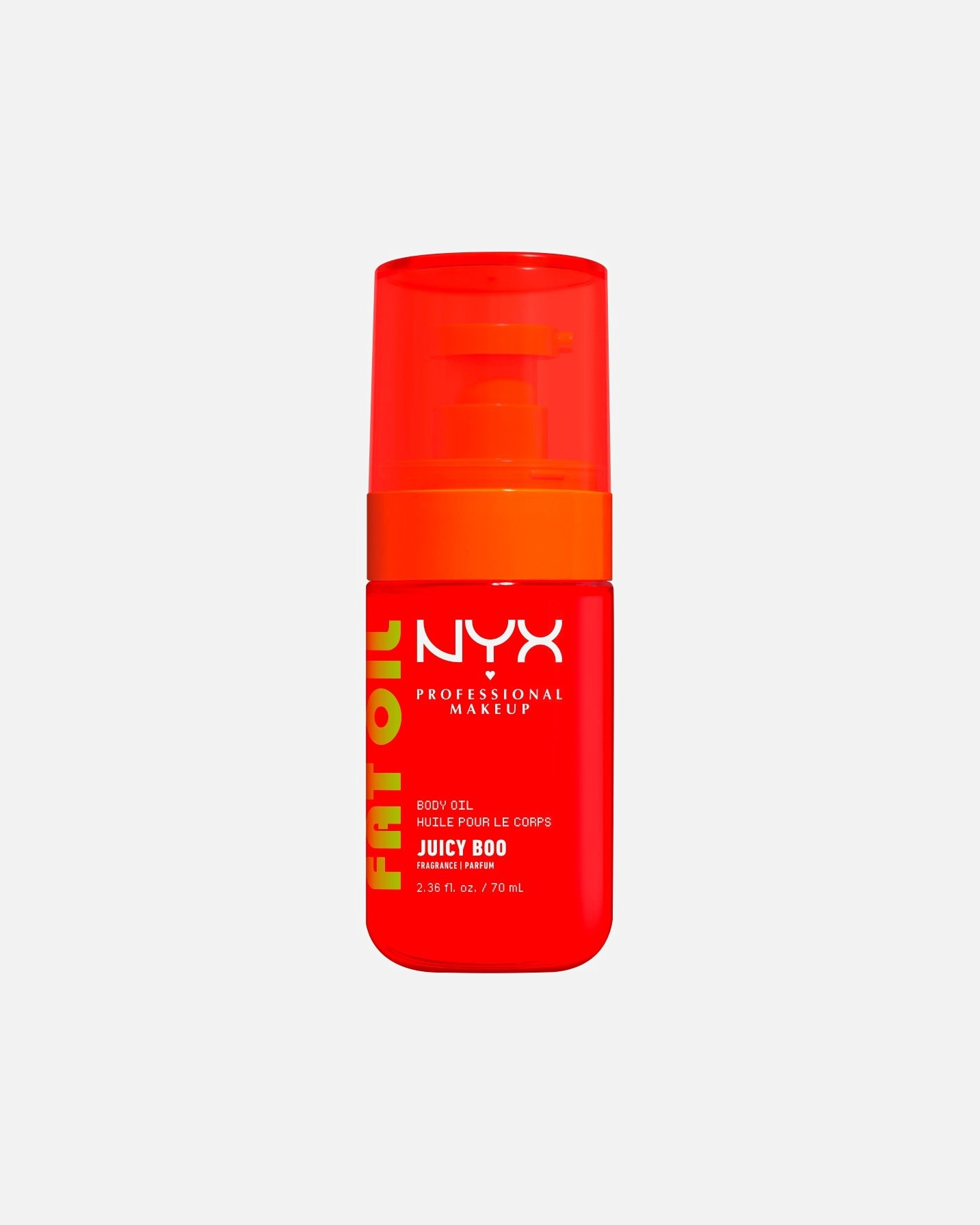 Huile pour le corps pour Unisexe NYX Professional Makeup Fat Oil Body Fat Oil Body Juicy Boo 70 ml