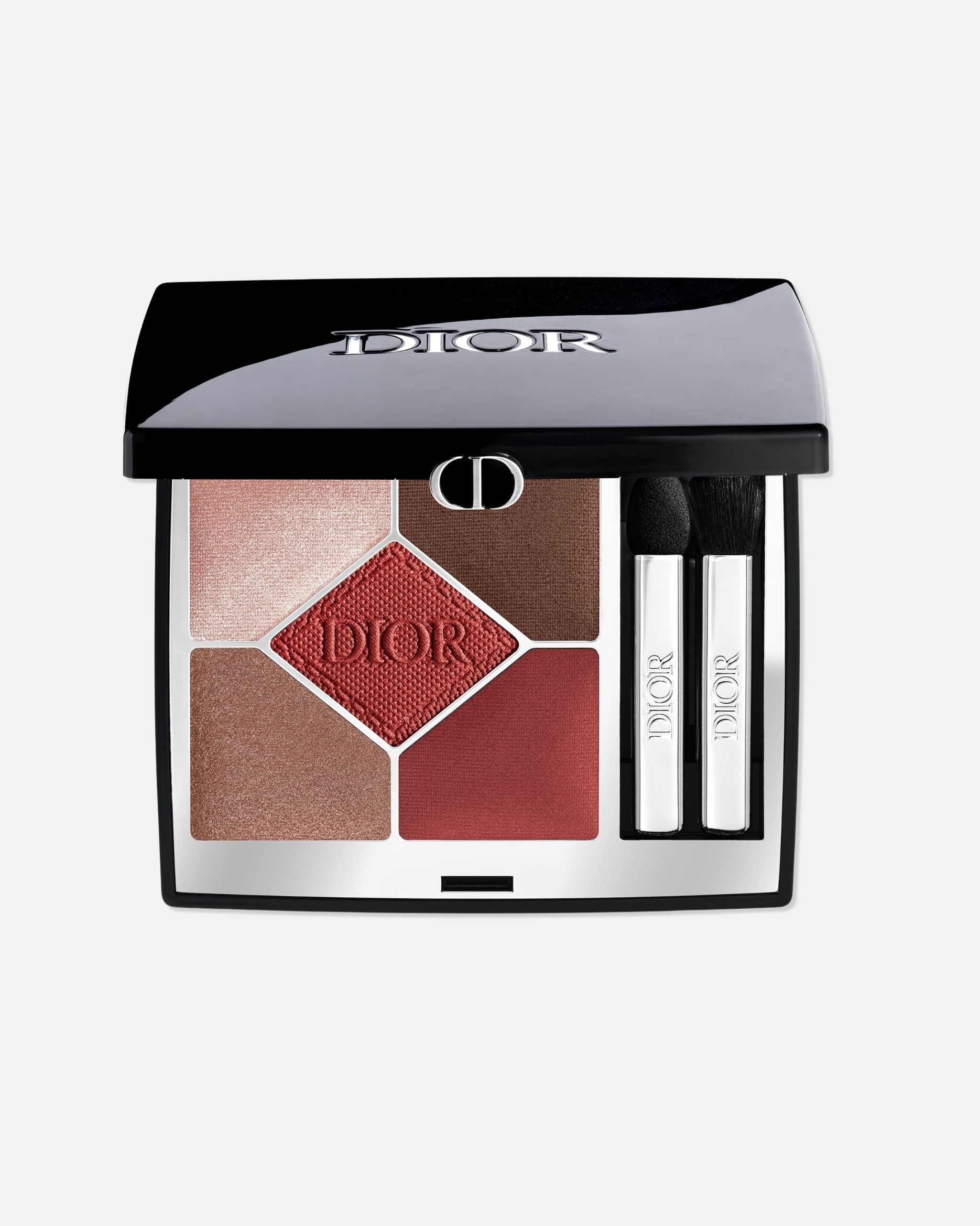 Ombre à paupières pour Unisexe DIOR Diorshow 5 Couleurs - Palette Yeux 673 - Red Tartan