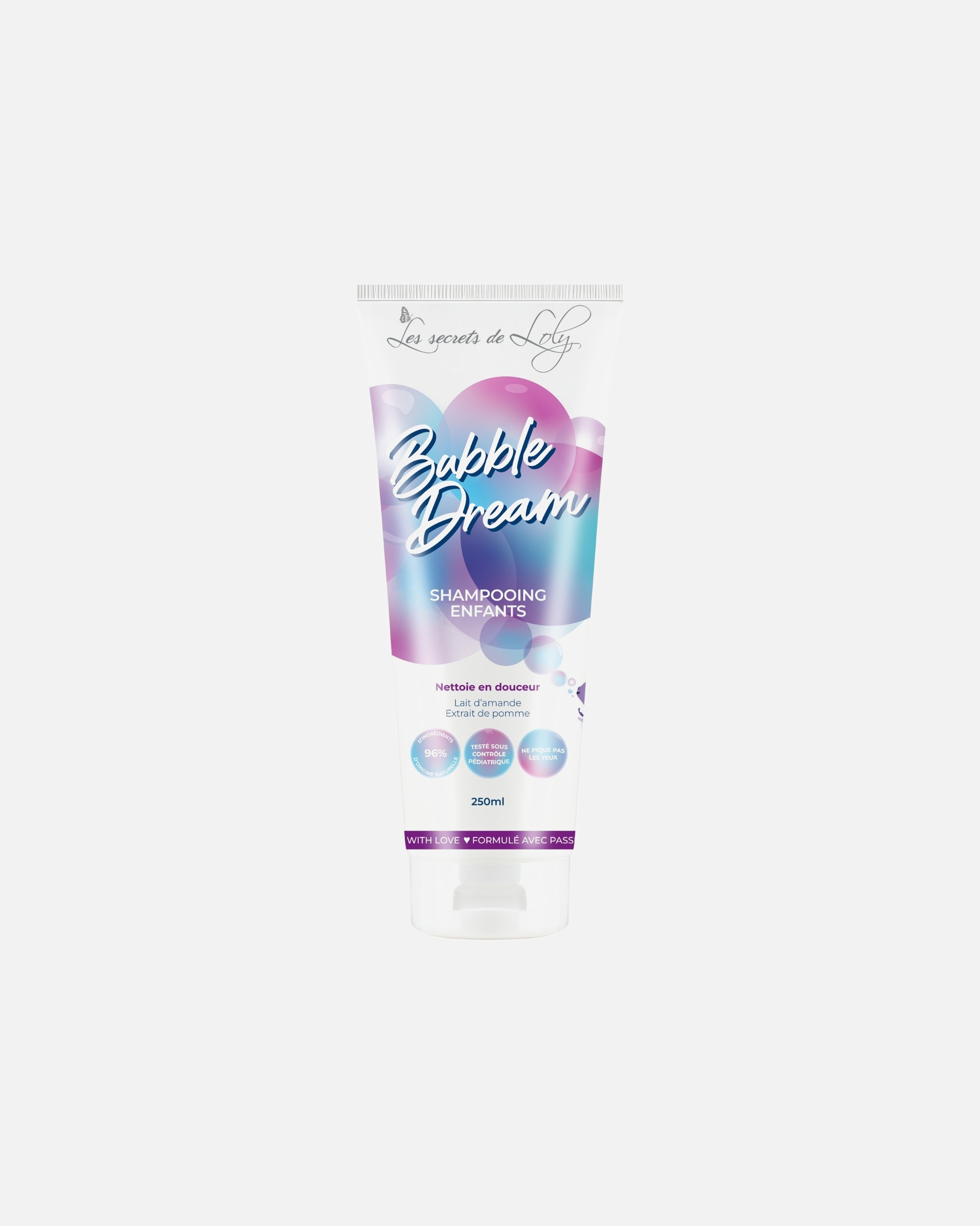 Shampoing pour enfants pour Unisexe Les Secrets de Loly Bubble Dream 250 ml