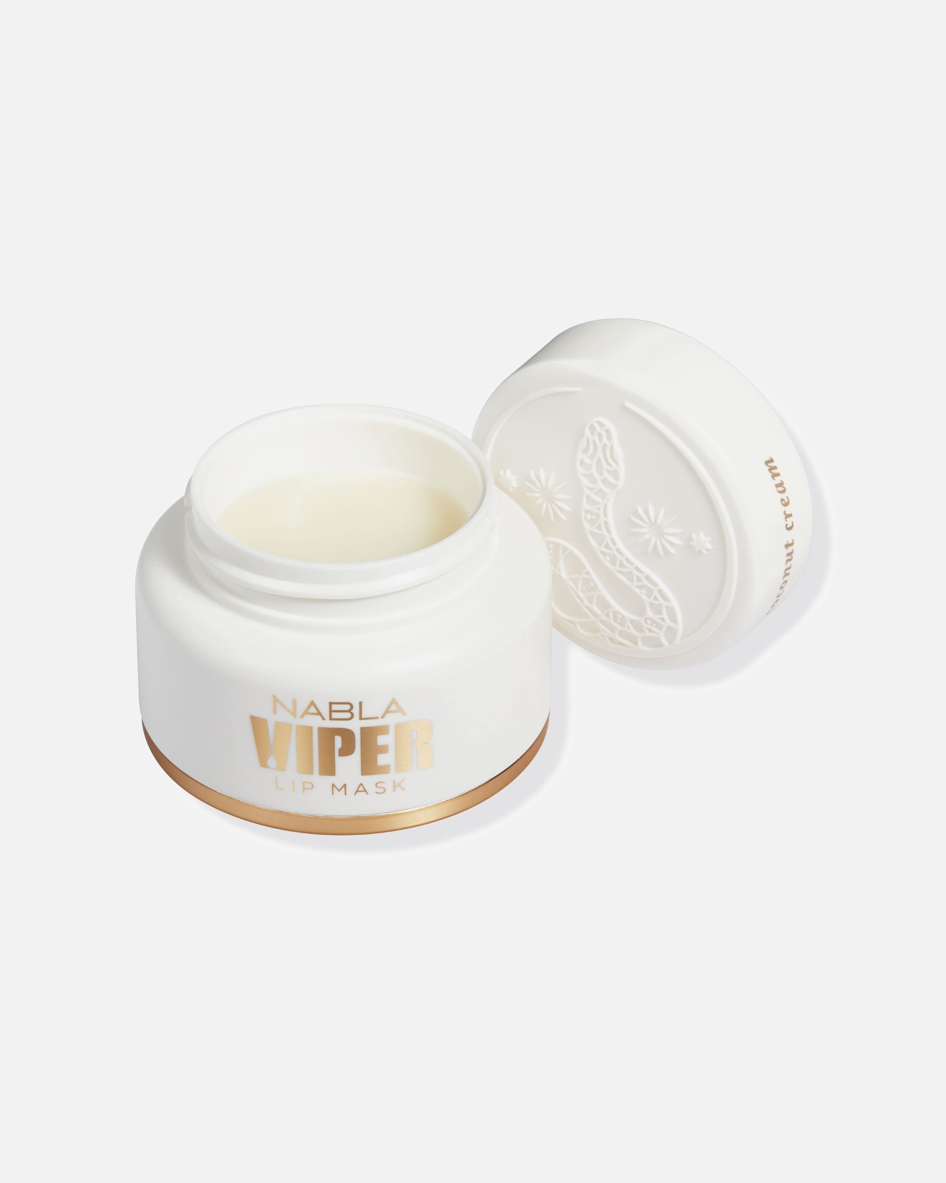 Masque pour les lèvres pour Unisexe NABLA Default Brand Line Viper Lip Mask COCONUT CREAM