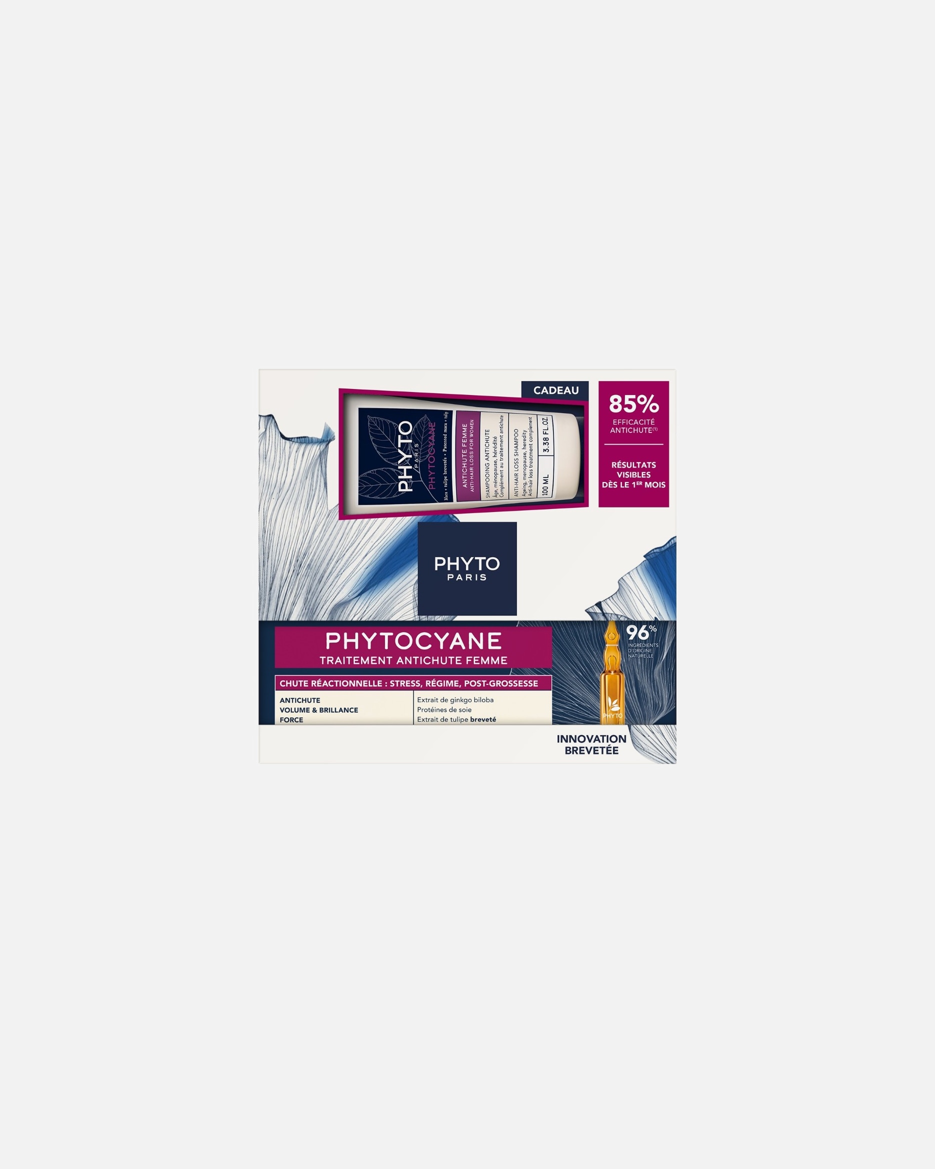 Coffret soin cheveux pour Femme Phytocyane Antichute Réactionnelle Femme 1 unité