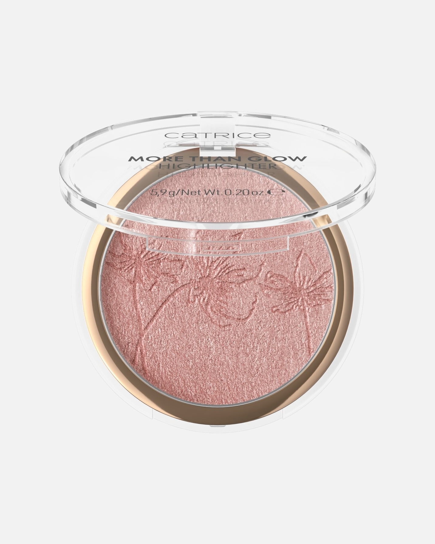 Illuminateur de teint pour Unisexe Catrice Preview Assortimento 2021 More Than Glow Highlighter illuminateur 040 - ABSOLUTE BLUSHIN' BRIGHT