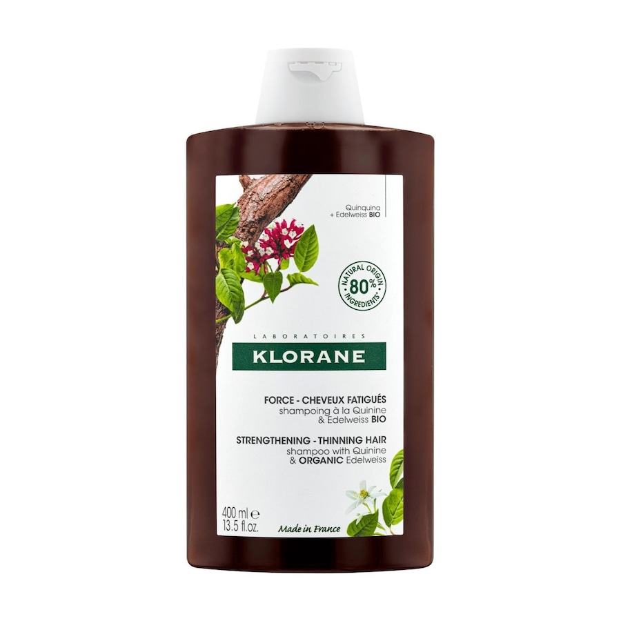 Klorane - Shampoing force à la Quinine & Edelweiss BIO 400 ml unisex