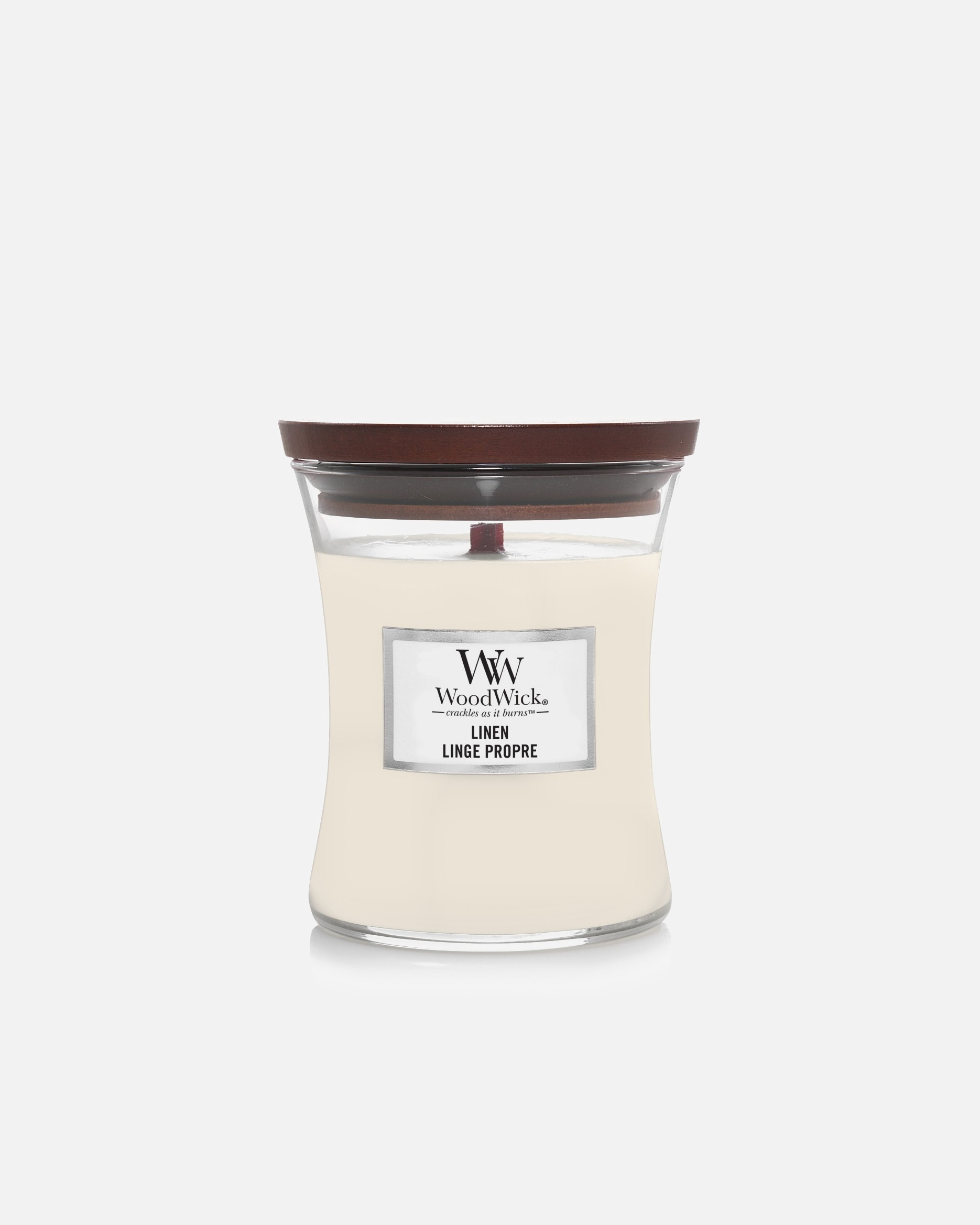 Bougie pour Unisexe WoodWick Linen 275 g