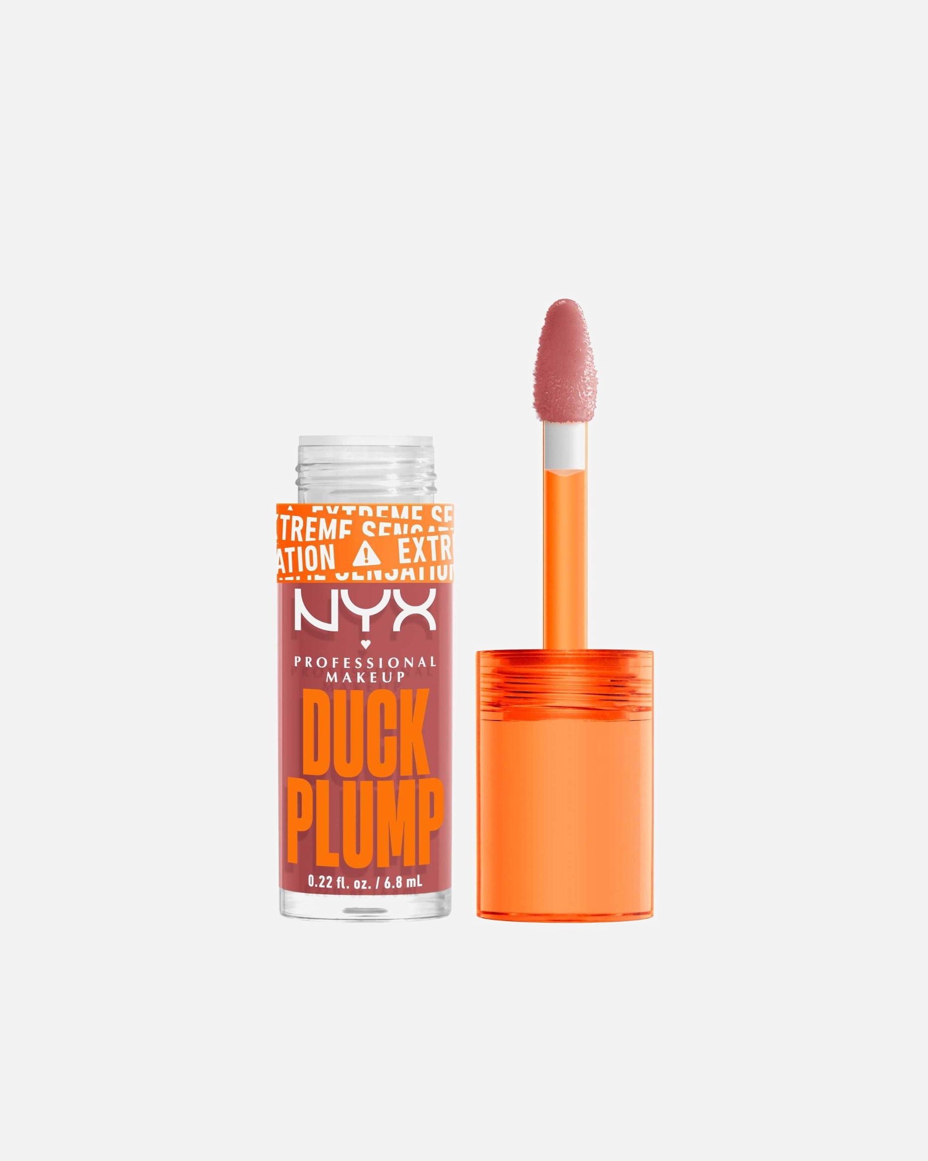 Gloss à lèvres pour Femme NYX Professional Makeup Duck Plump - repulpant NUDE SWINGS