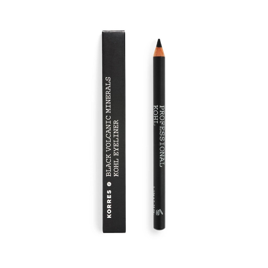 KORRES - Crayon Kohl Noir Kajal et khôl 1.2 g Noir unisex