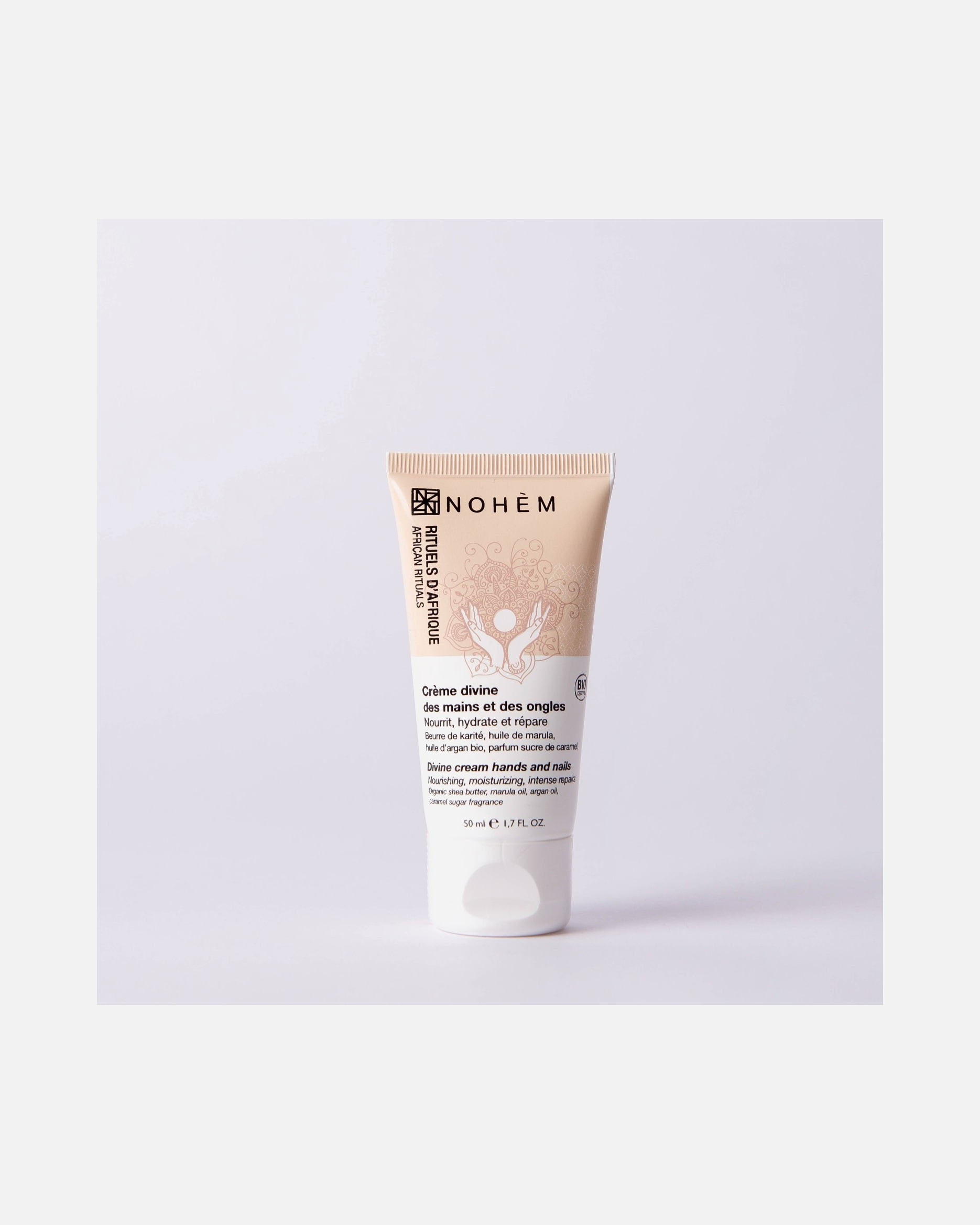 Crème pour les mains pour Unisexe Nohèm Crèmes divine mains pieds et ongles 50 ml