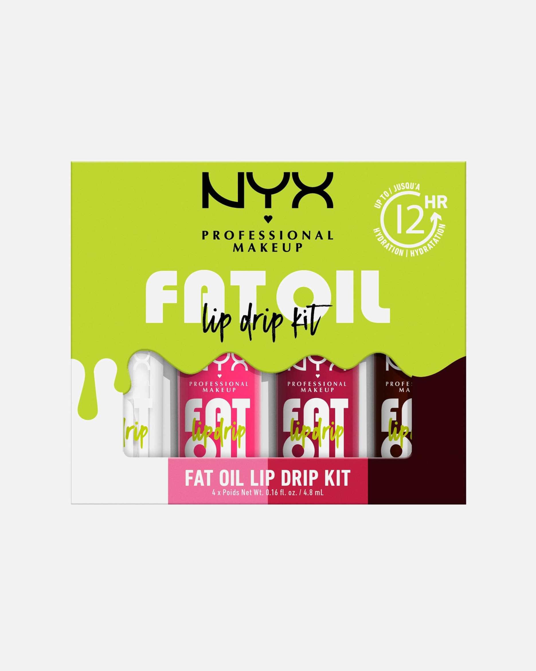 Coffret de maquillage pour les lèvres pour Unisexe NYX Professional Makeup Fat Oil 1 unité