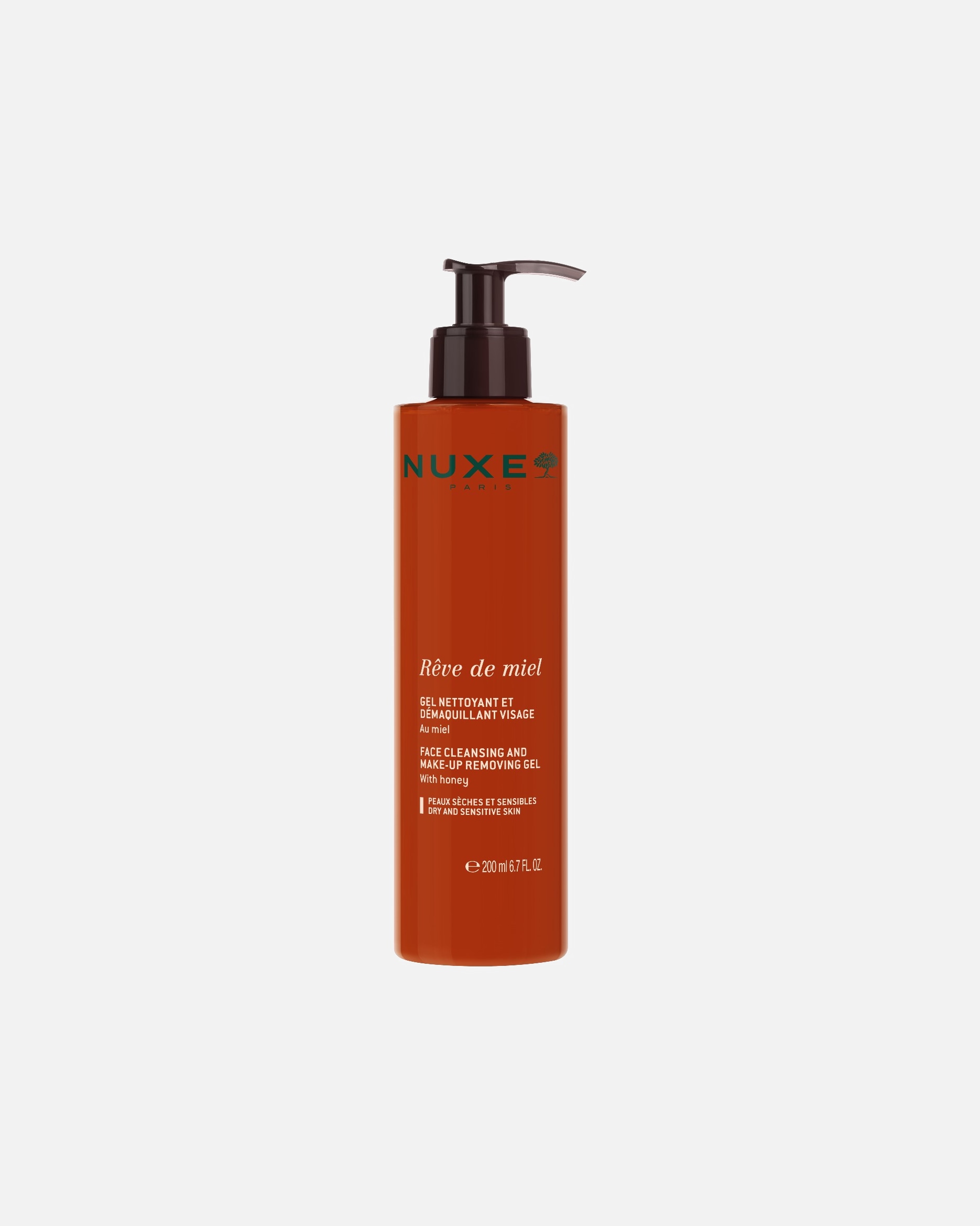 Gel nettoyant pour Femme NUXE Reve De Miel® Gel Nettoyant et Démaquillant Visage 200 ml