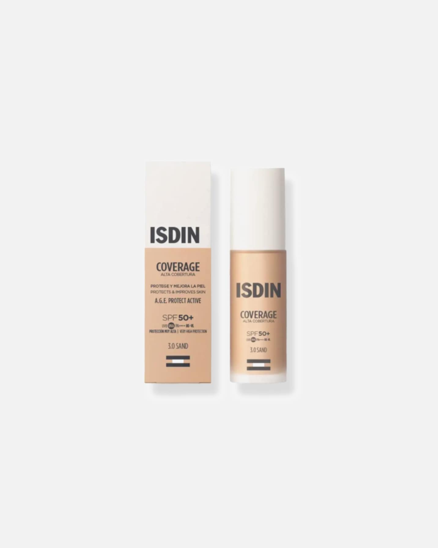 Fond de teint pour Unisexe ISDIN Coverage Sand