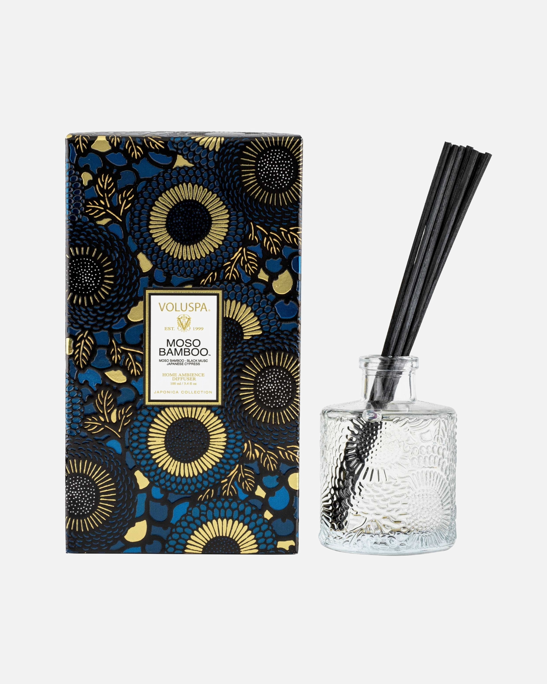 Parfum d'ambiance pour Unisexe VOLUSPA Japonica Reed Diffuser MOSO BAMBOO