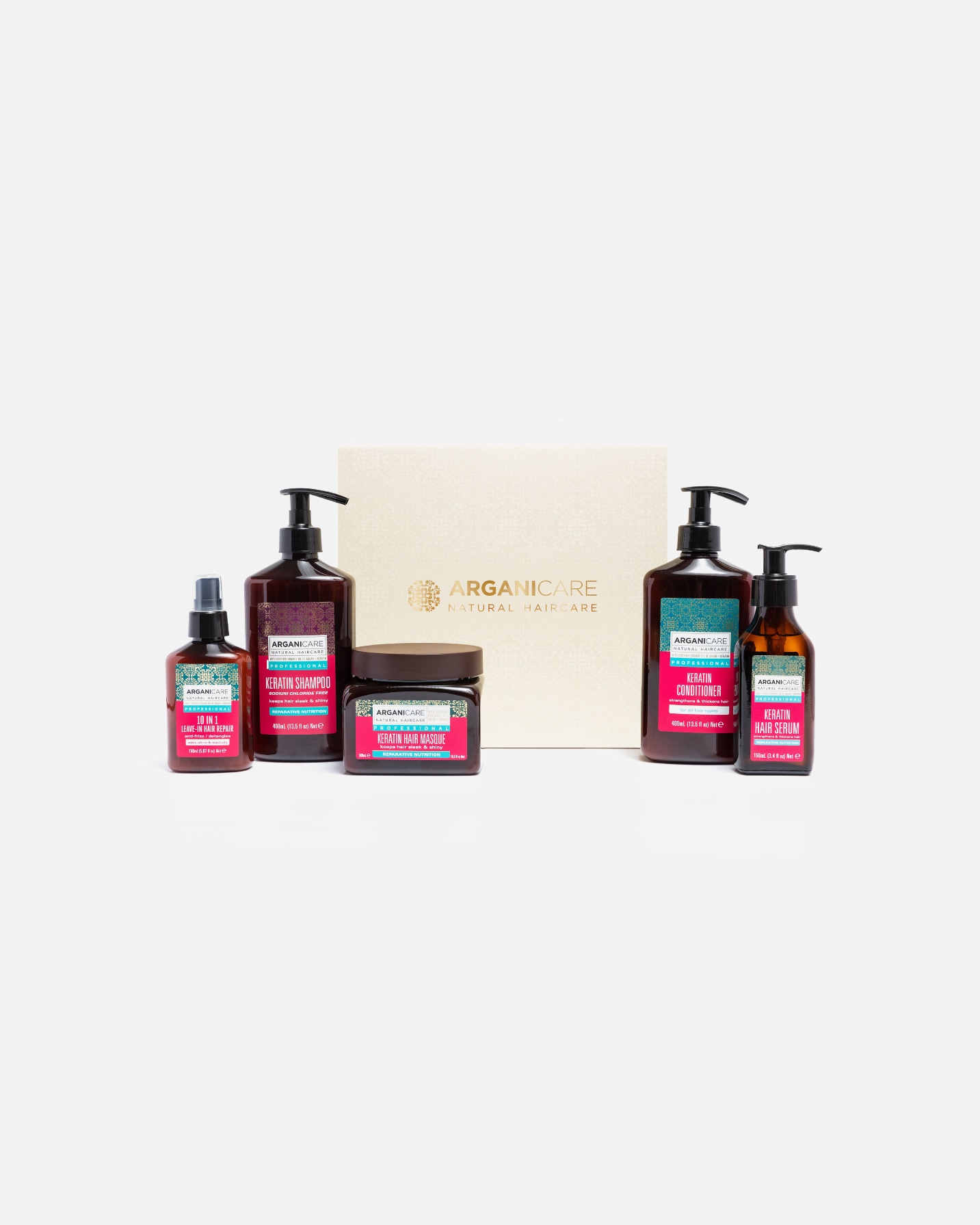 Coffret soin cheveux pour Unisexe Arganicare coffret cheveux réparateur 1 unité