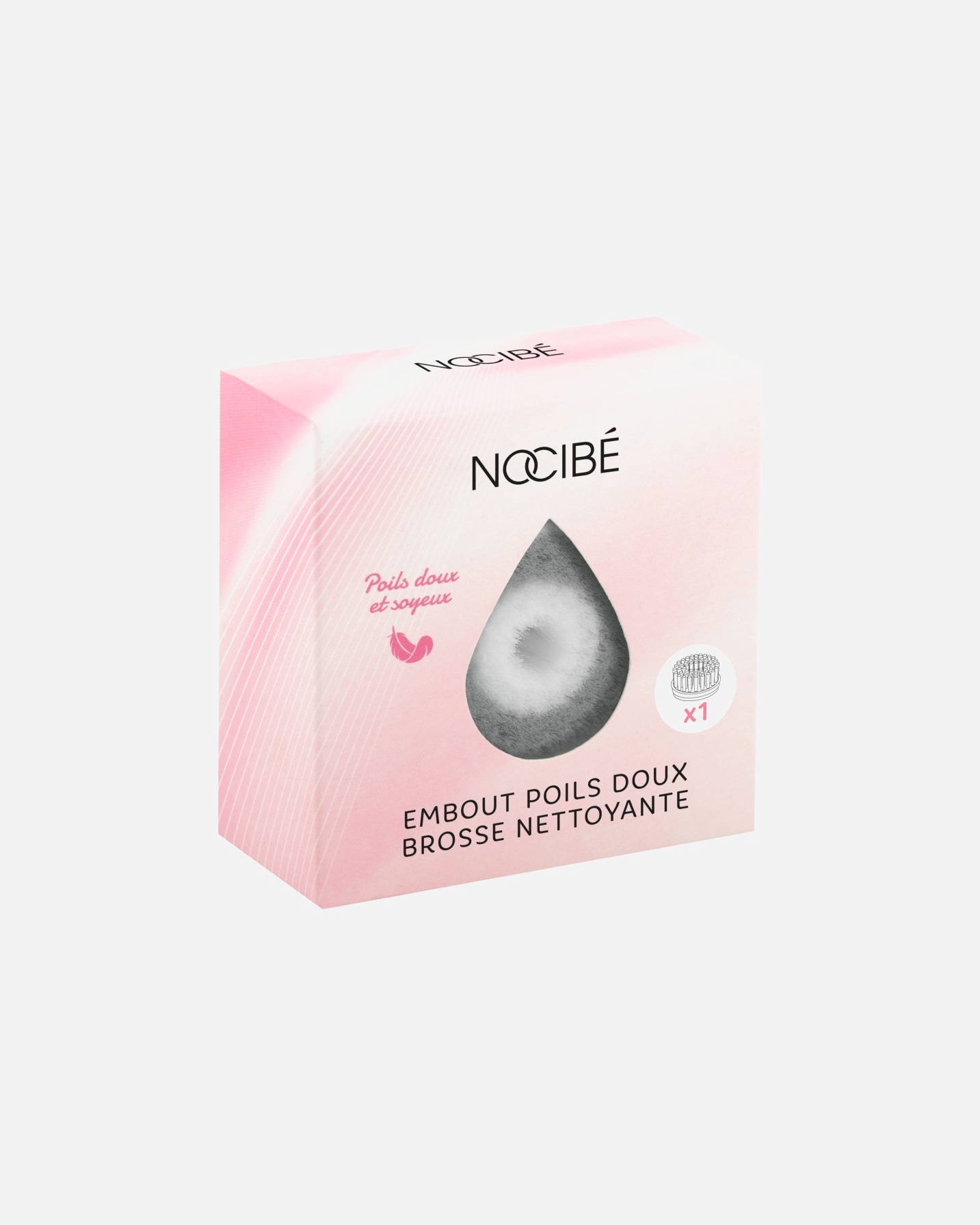 Accessoires pour les cheveux pour Unisexe Nocibé Ligne de marque standard BROSSE TETE POIL 1 unité