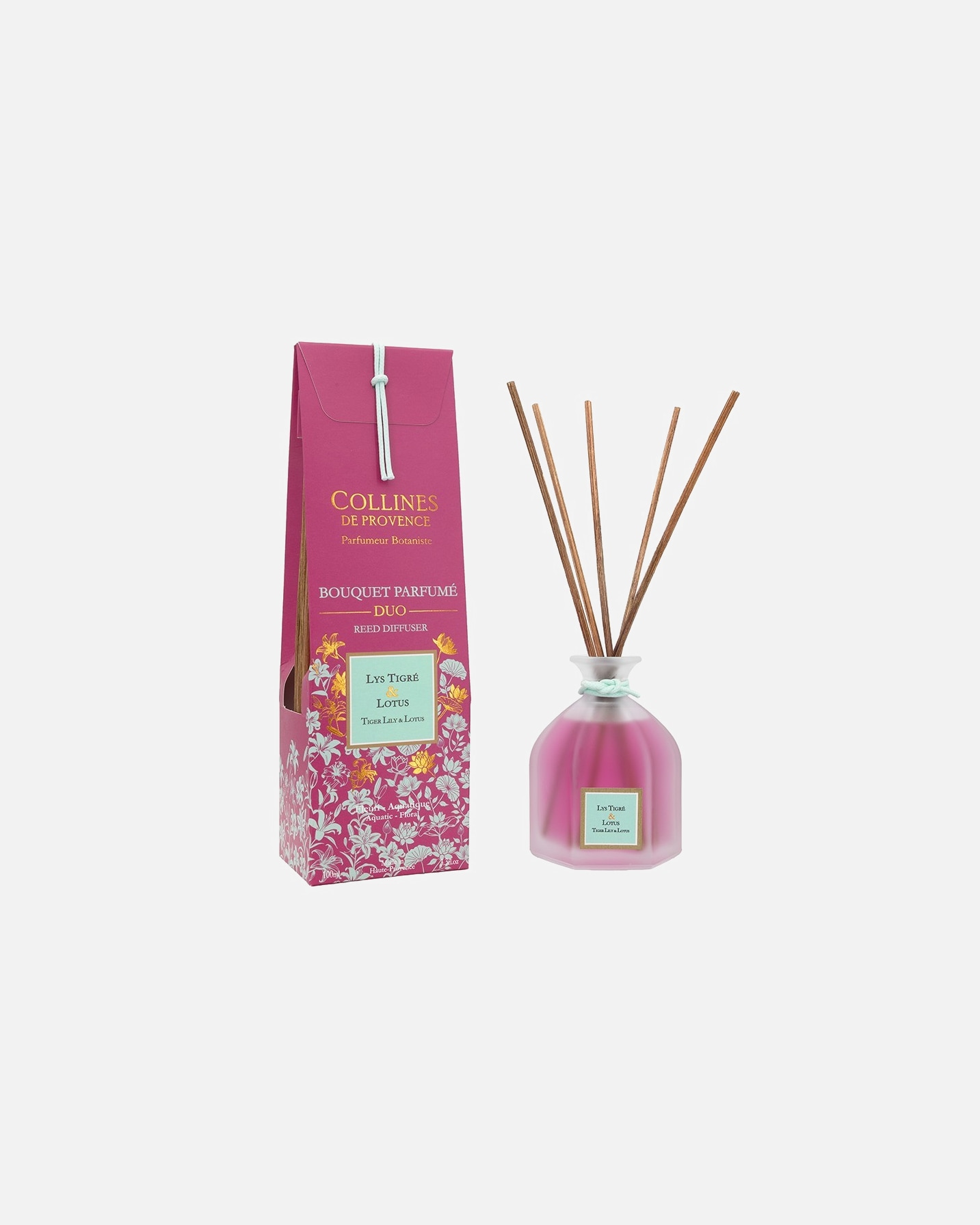 Parfum d'ambiance pour Unisexe collines de provence Default Brand Line Lys Tigré & Lotus 100 ml
