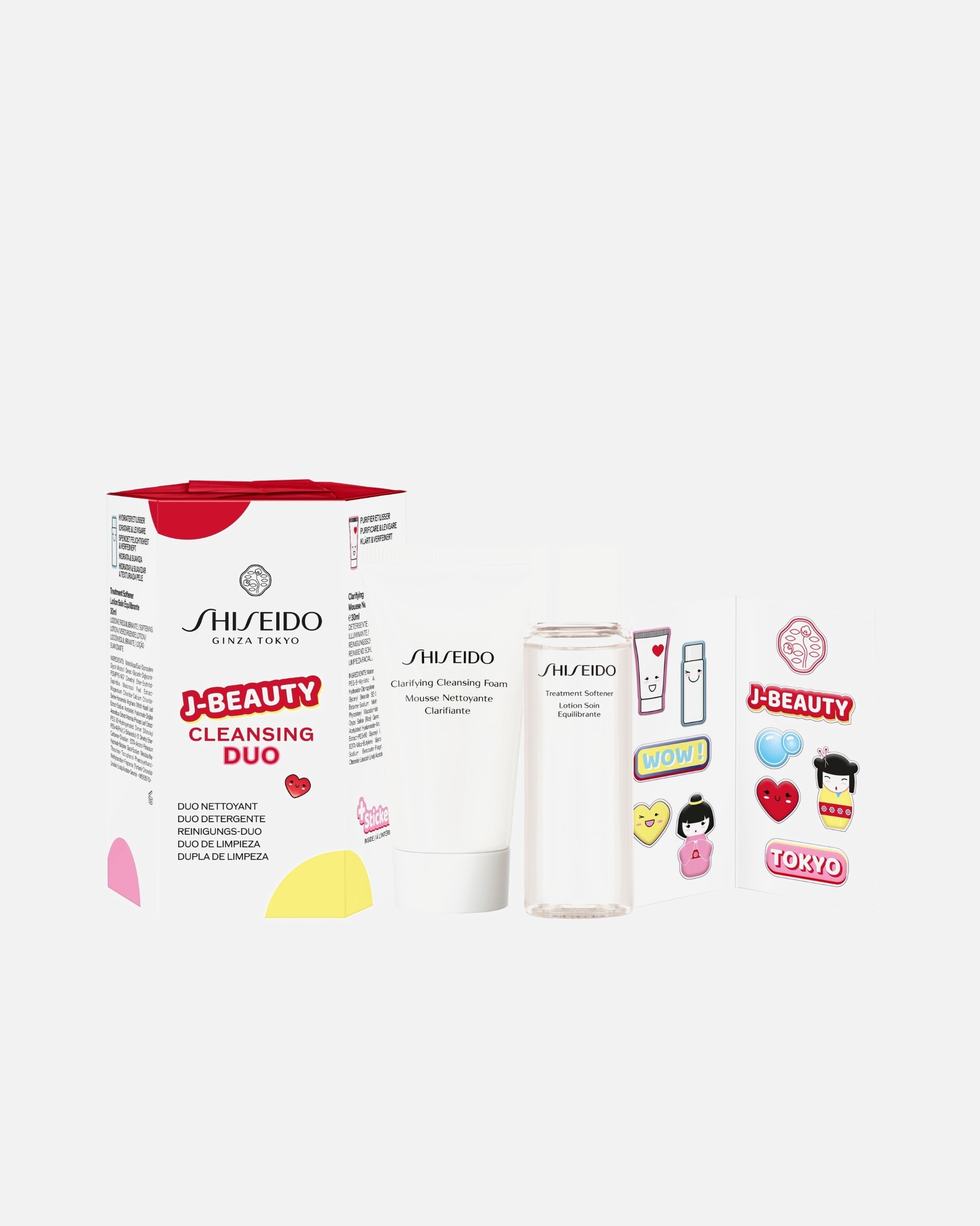 Coffret soin visage pour Femme Shiseido Duo Nettoyant 1 unité