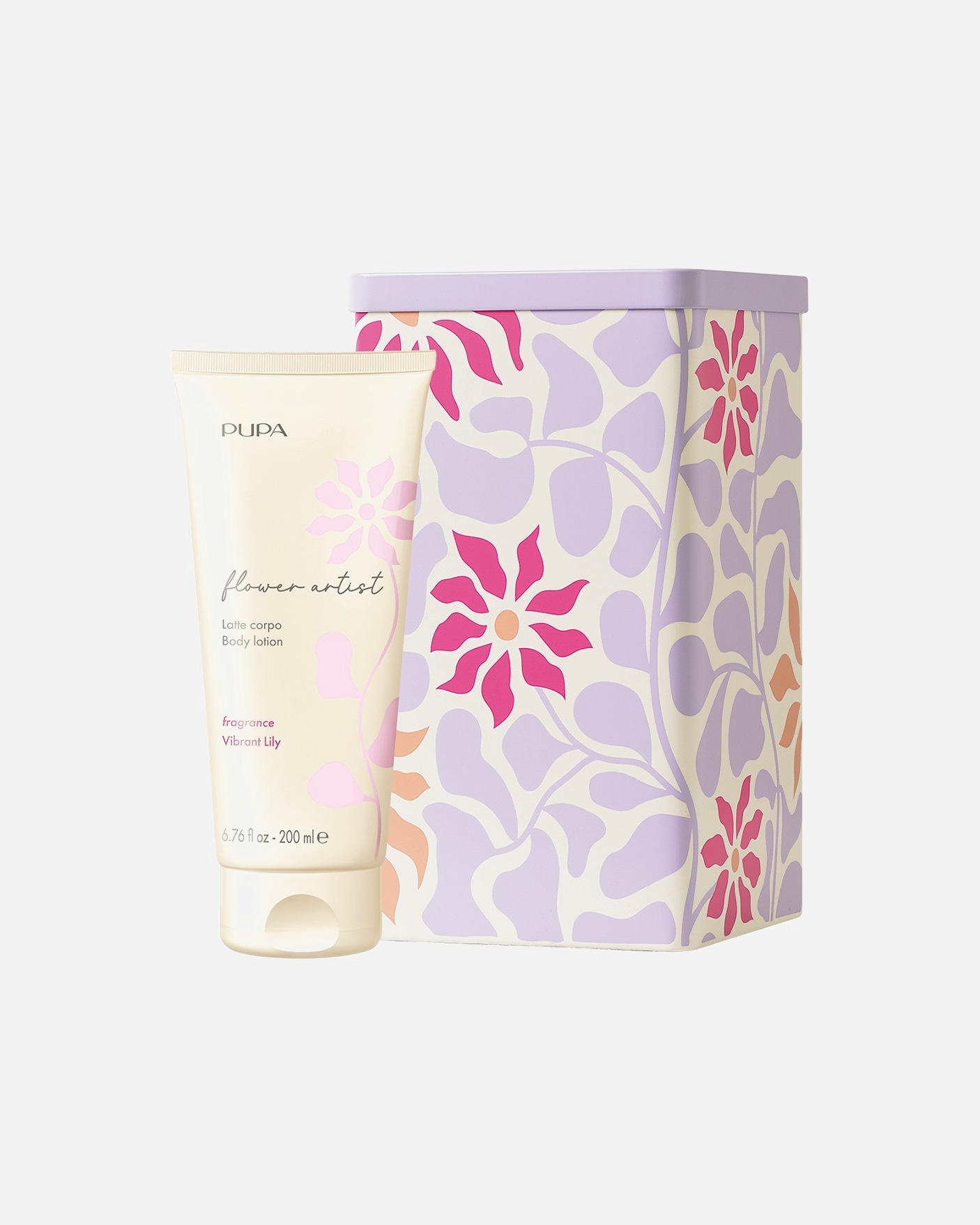 Lait pour le corps pour Femme PUPA Milano Flower Artist 003 - VIBRANT LILY