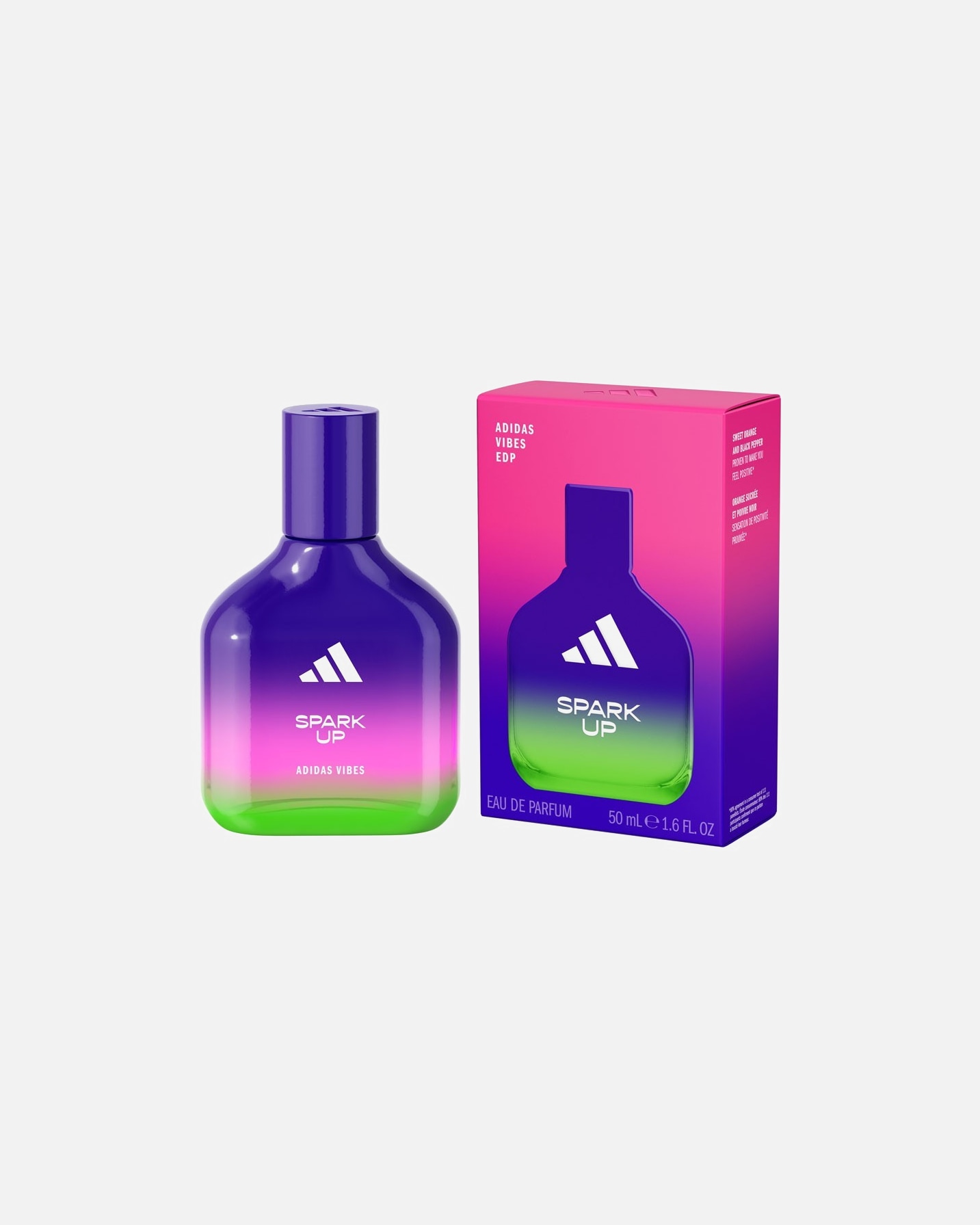 Eau de parfum pour Unisexe adidas Vibes Spark Up 50 ml