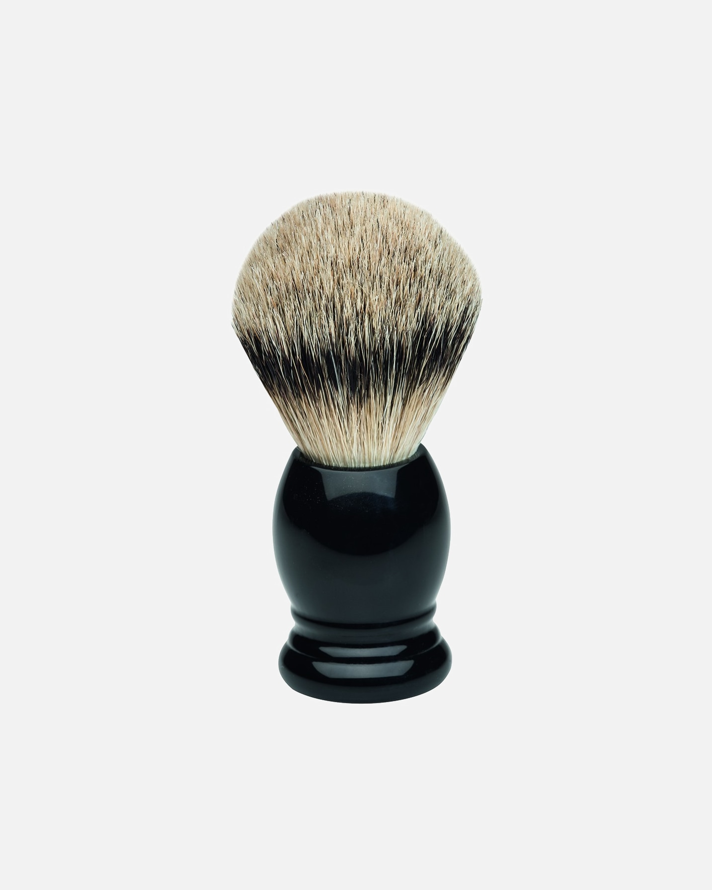Blaireau pour Unisexe ERBE Shaving Brush, Silver Tip, Size M Shaving Brush, Silver Tip, Size M